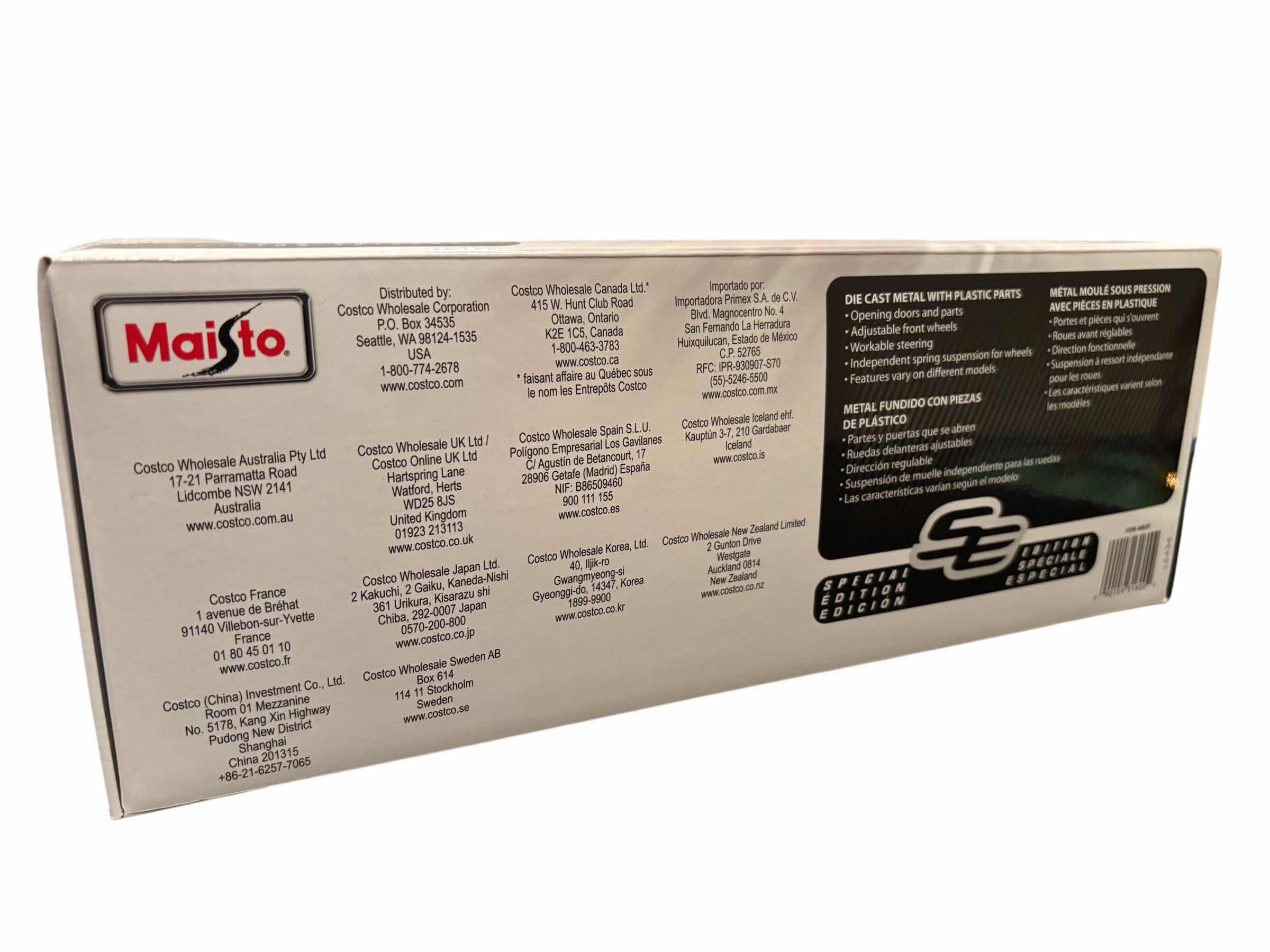 Photo 1 of MAISTO SPECIAL EDITION 1969 DODGE CHARGER R/T 1:18 SCALE DIE CAST MODEL (46629)