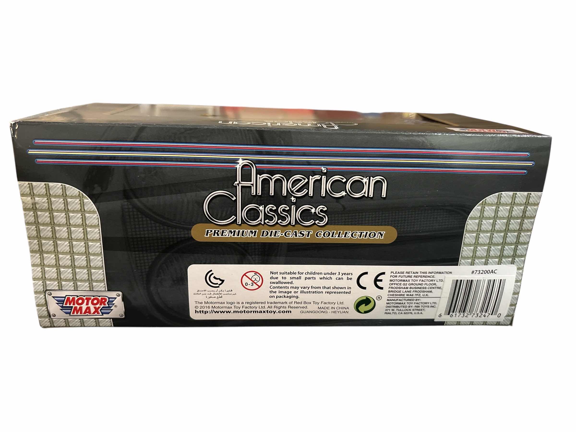 Photo 1 of MOTORMAX AMERICAN CLASSICS PREMIUM DIE CAST COLLECTION 1:24 SCALE 1939 CHEVROLET COUPE