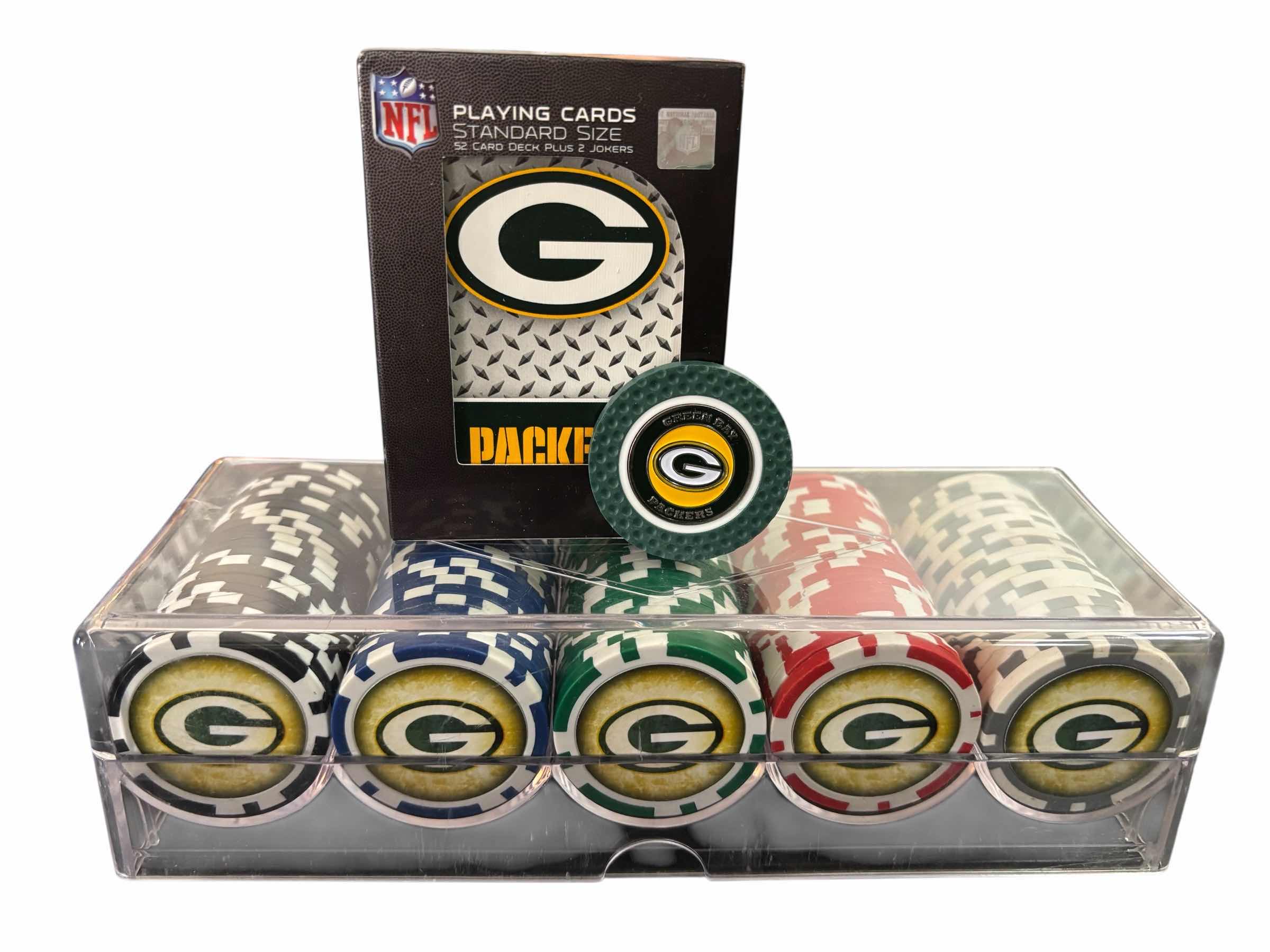 Photo 1 of GREENBAY PACKERS POKER CHIPS SET