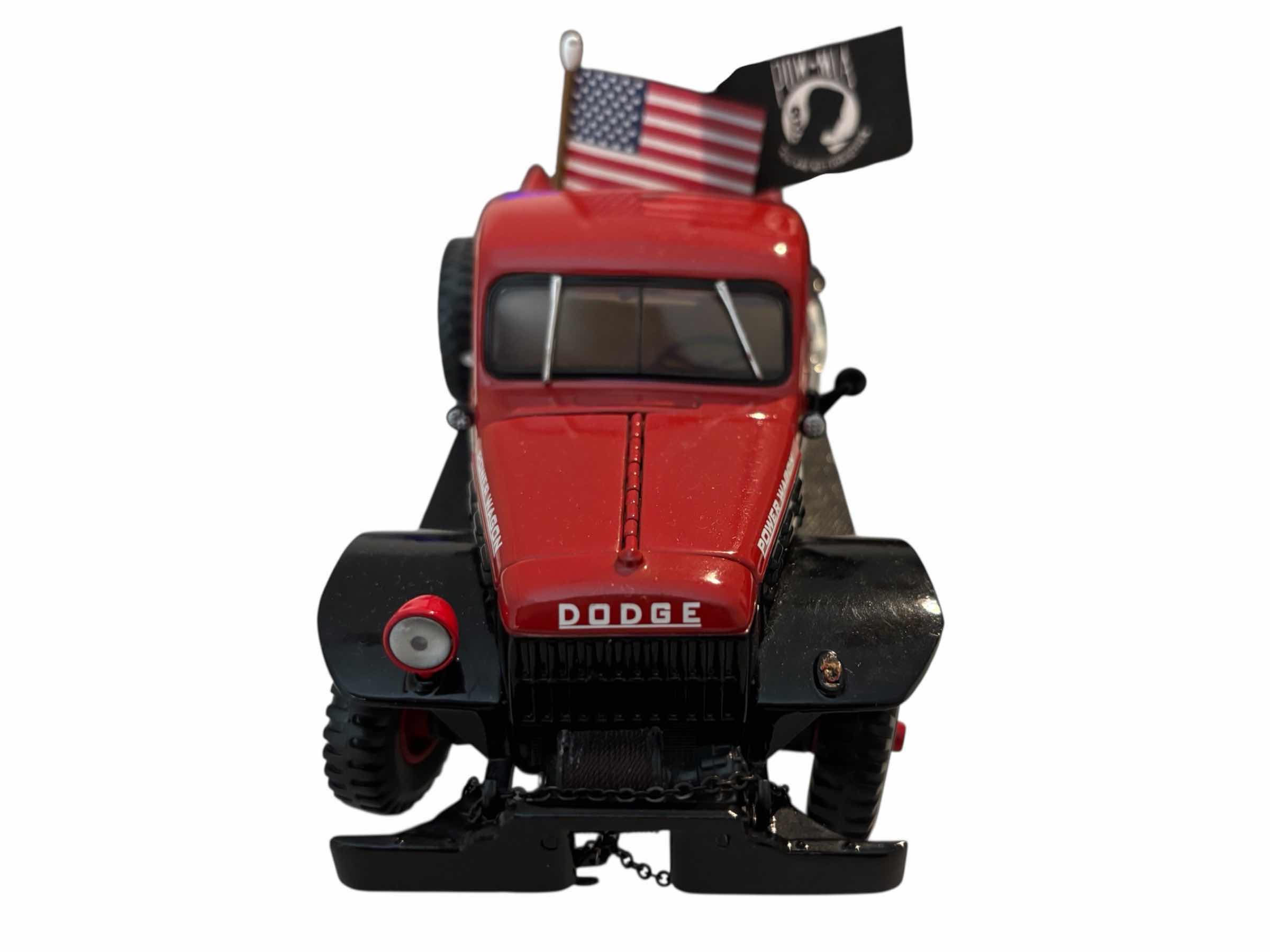 Photo 1 of ERTL COLLECTIBLES THE ULTIMATE PATRIOT! 1946 DODGE USMC POWER WAGON DIE-CAST MODEL SCALE 1:25
