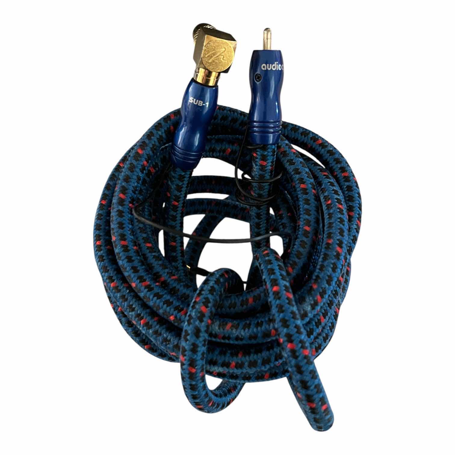 Photo 1 of MARTIN LOGAN DYNAMO HIGH RESOLUTION SUBWOOFER W AUDIOQUEST SUB-1 CABLE