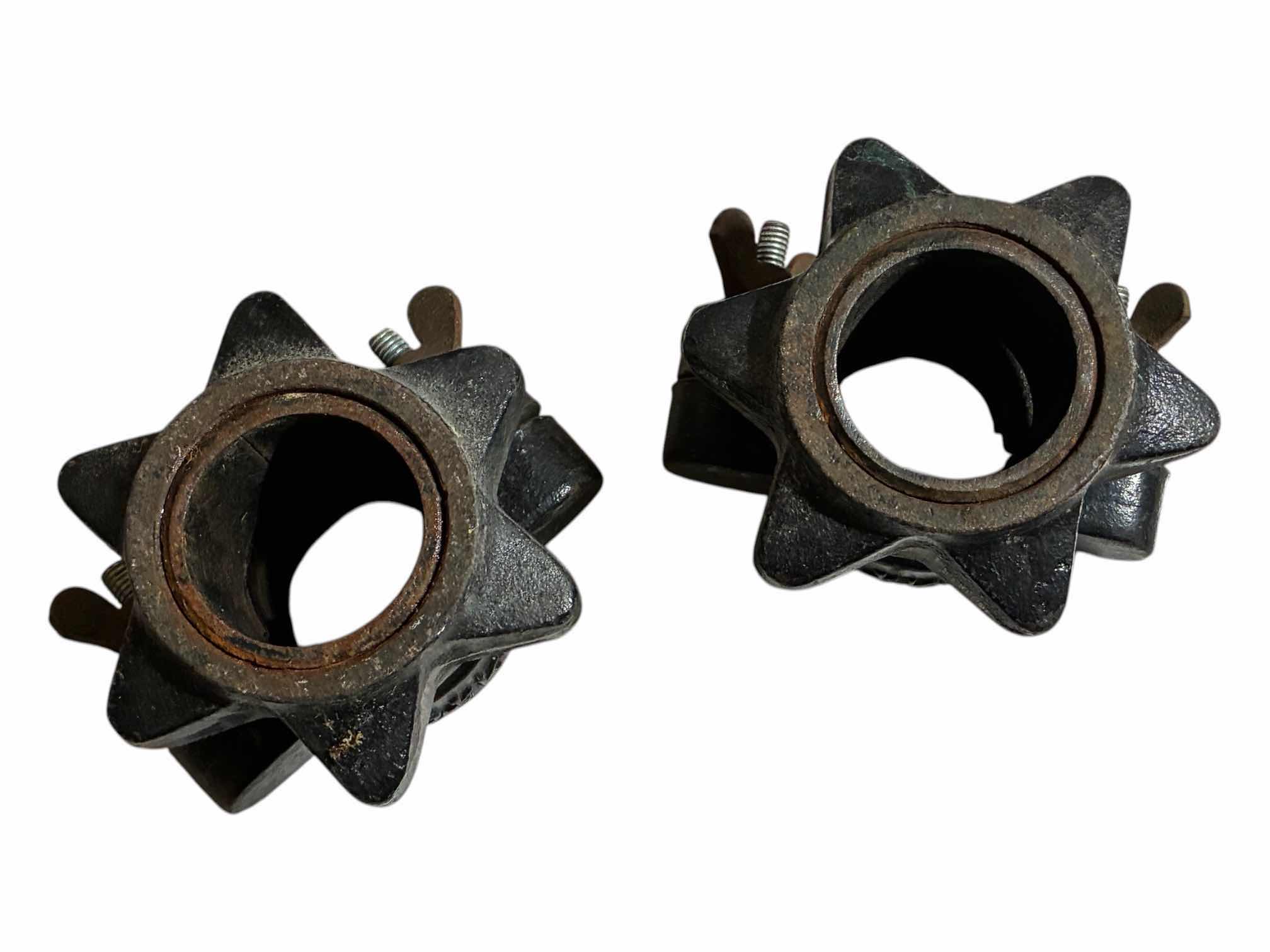 Photo 1 of 2.5KG OLYMPIC BAR SPINLOCK COLLARS (2) $70