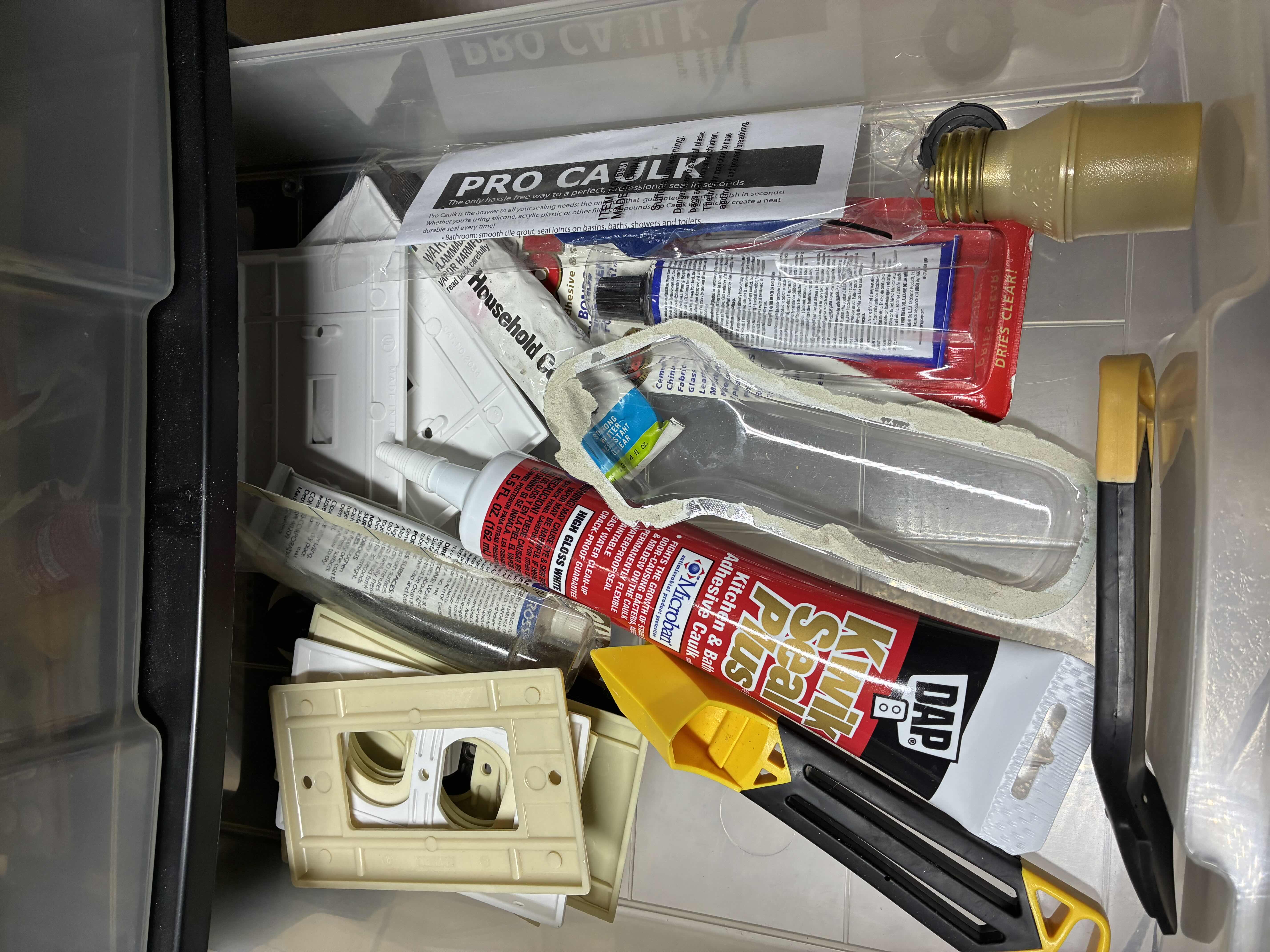 Photo 1 of IRIS SIX DRAWER ROLLING ORGANIZER W TOOLS, HARDWARE & REPAIR MATERIAL