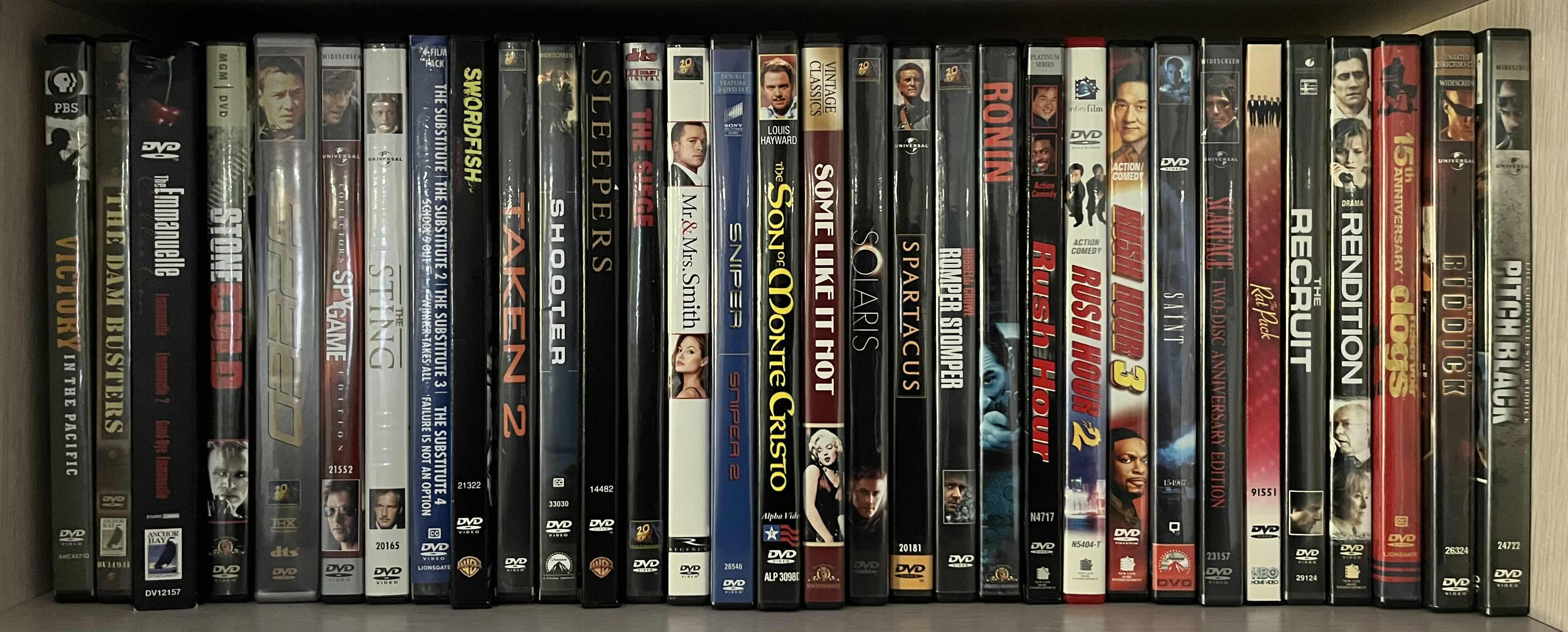 Photo 1 of DVD MOVIES-VARIOUS GENRES (APPROX. 30)