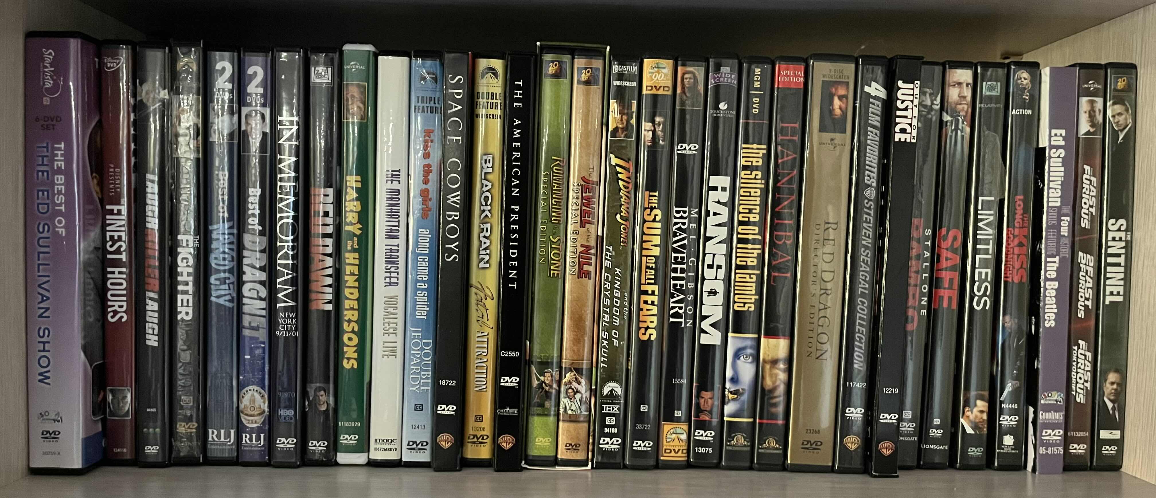 Photo 1 of DVD MOVIES & TV SHOWS-VARIOUS GENRES (APPROX. 30)