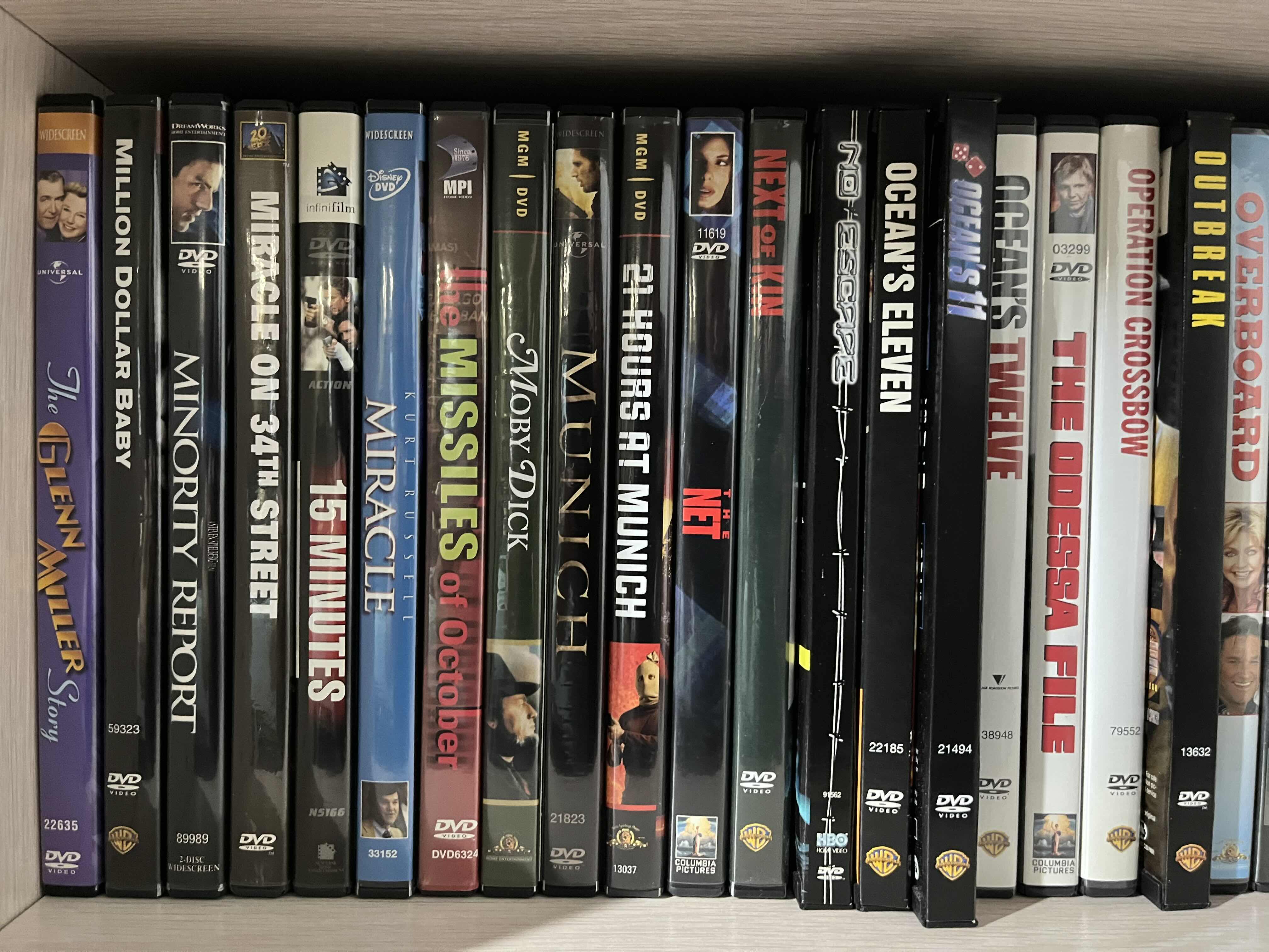Photo 1 of DVD MOVIES-VARIOUS GENRES (APPROX. 30)