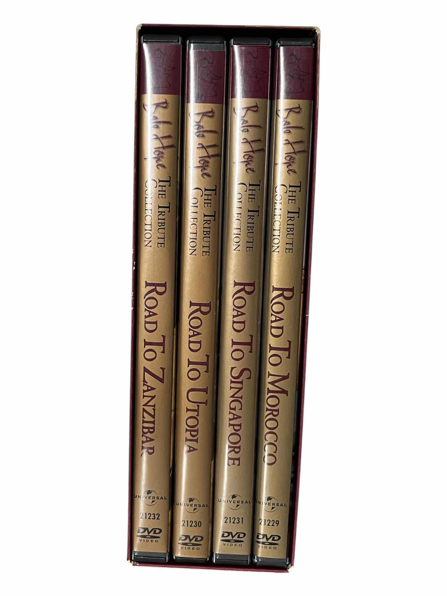 Photo 1 of BOB HOPE THE TRIBUTE COLLECTION ROADSHOW SERIES DVD SET 1-4