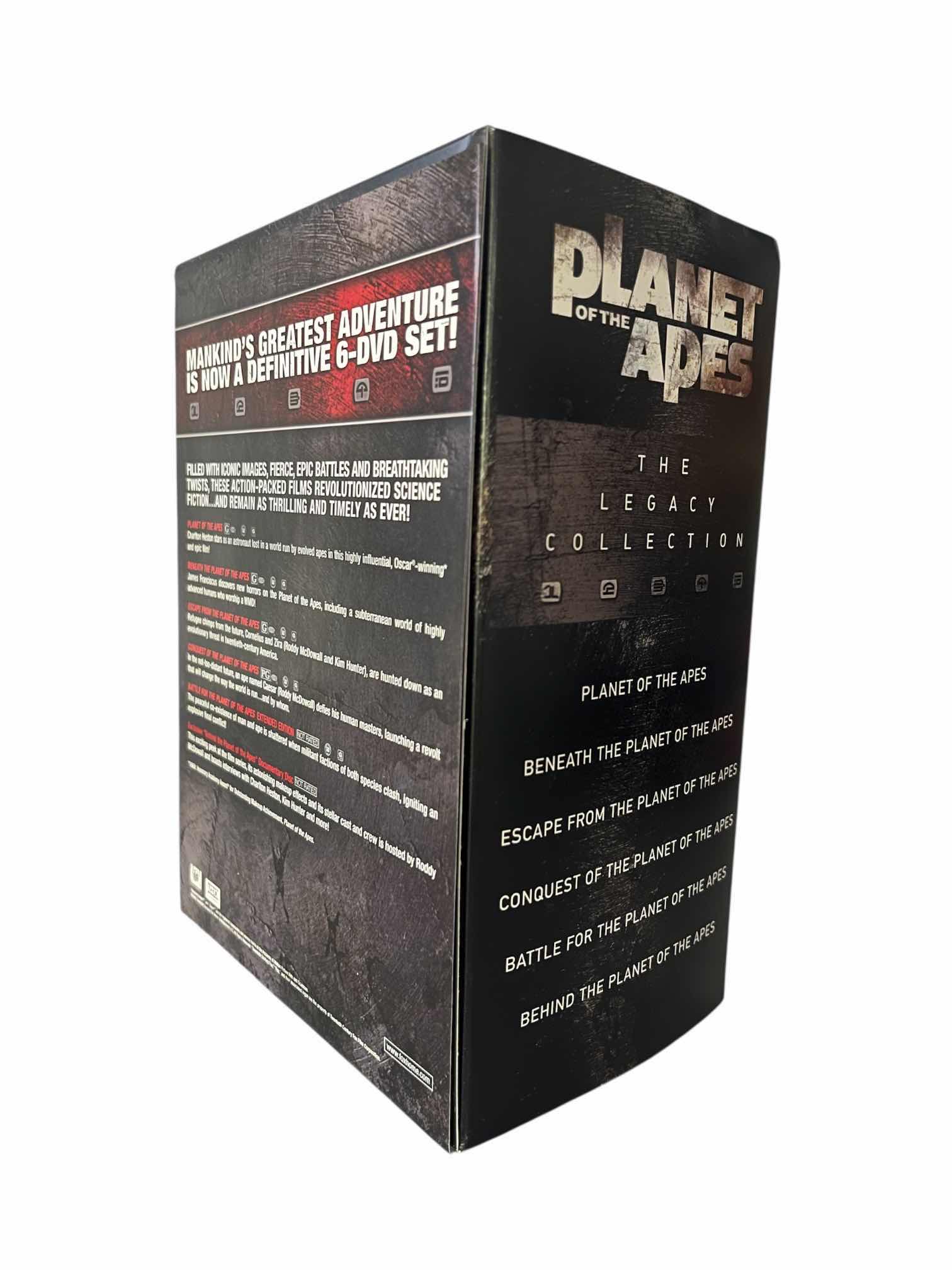 Photo 1 of PLANET OF THE APES THE LEGACY COLLECTION 5 MOVIE DVD SET