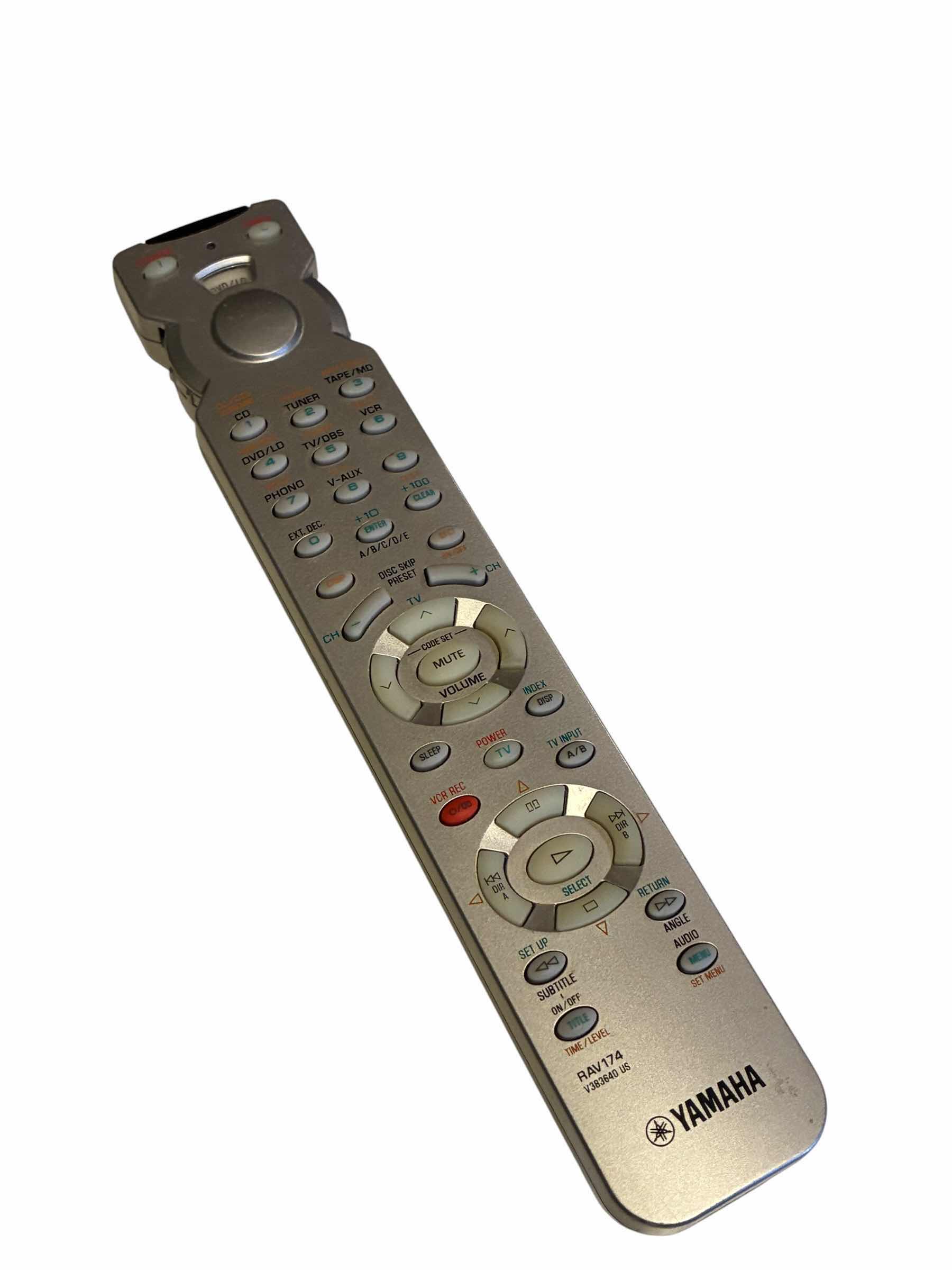 Photo 1 of YAMAHA NATURAL SOUND AV RECEIVER W REMOTE RX-V595A $200