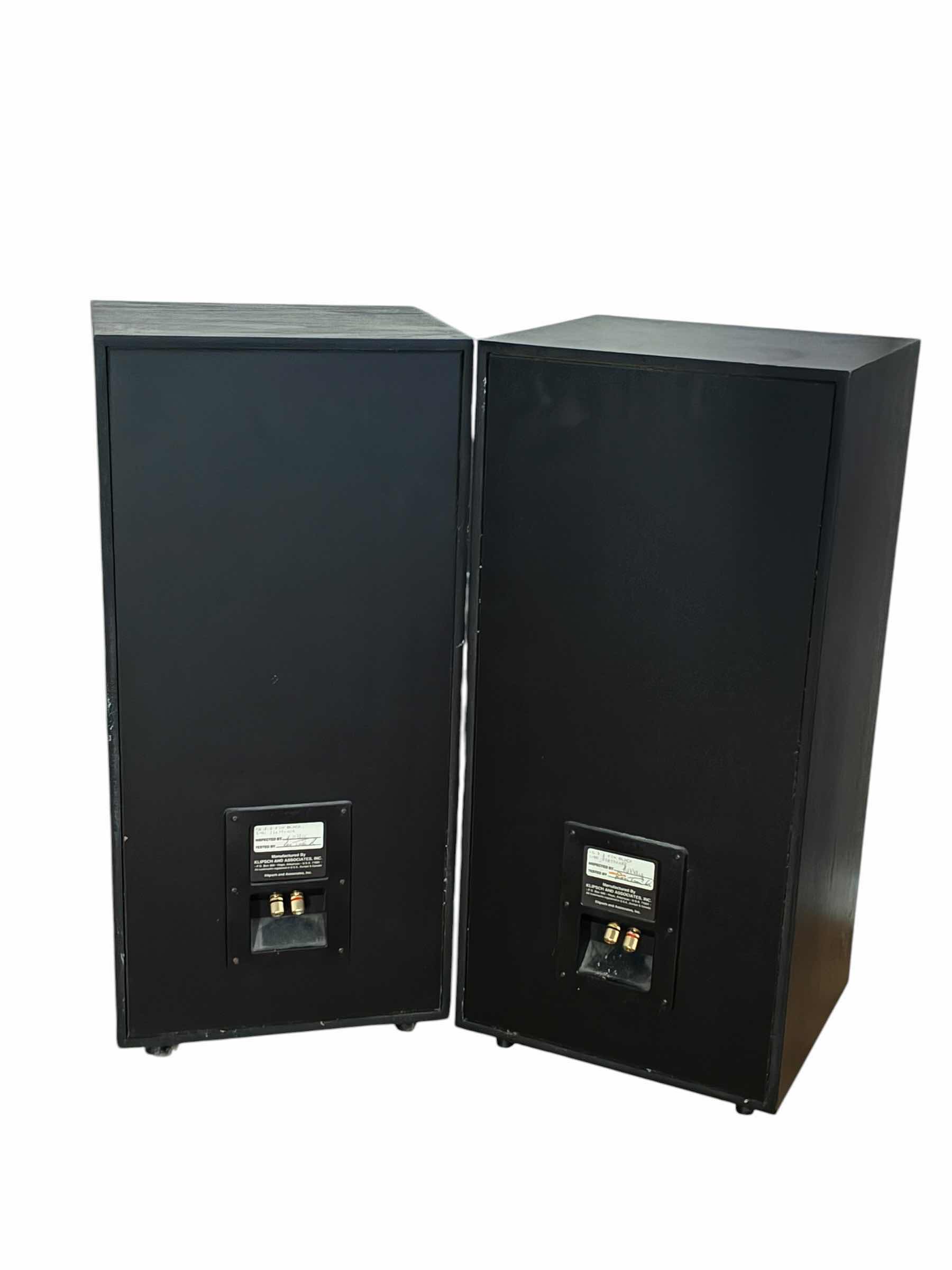 Photo 1 of KLIPSCH KG3.2 FLOOR STANDING SPEAKERS W SPEAKER WIRE $320