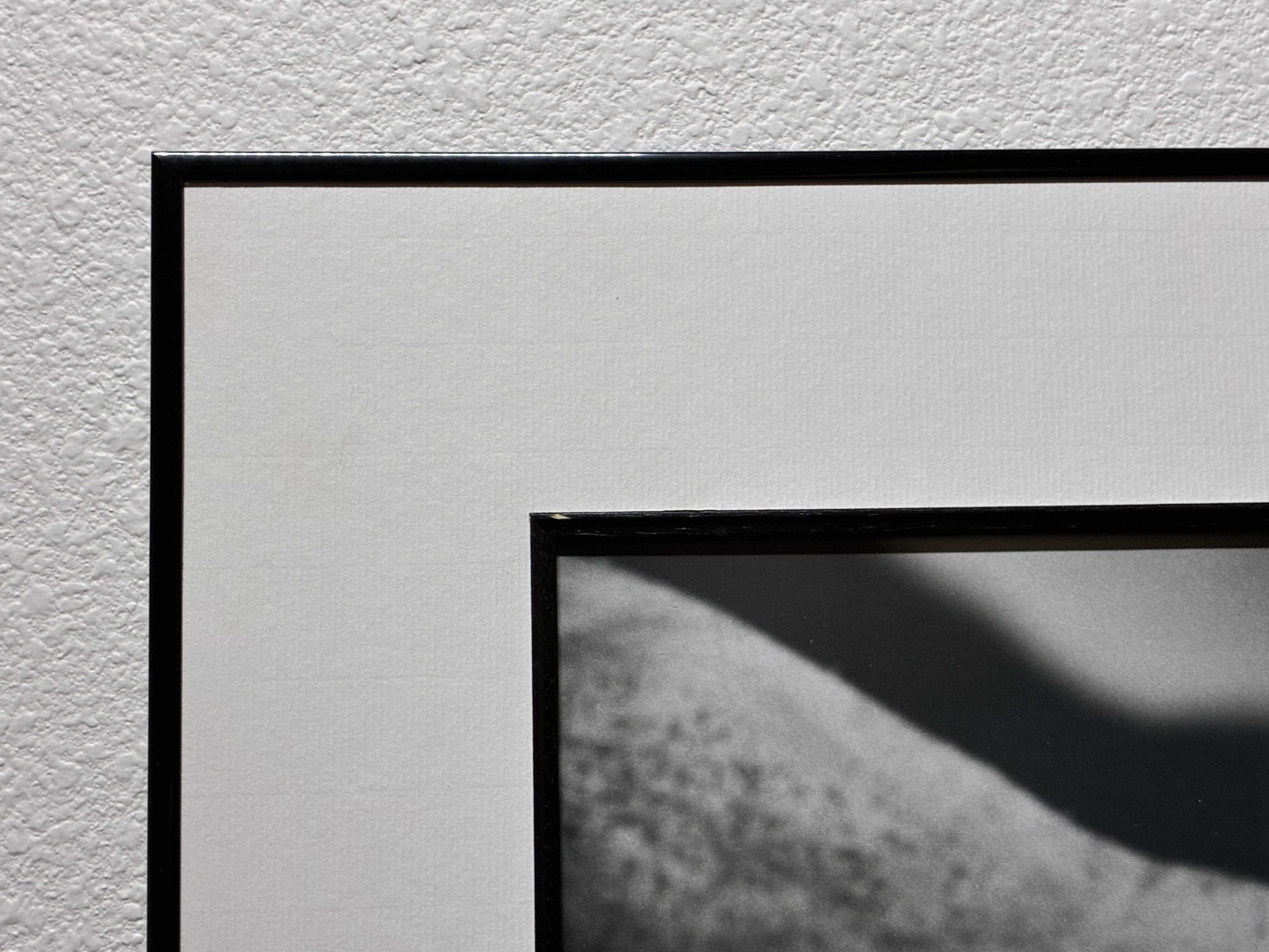 Photo 1 of BLACK & WHITE ACCENTED COLOR PAINTER SUPPLIES, FRAMED PHOTOGRAPH ARTWORK 20” X 25”