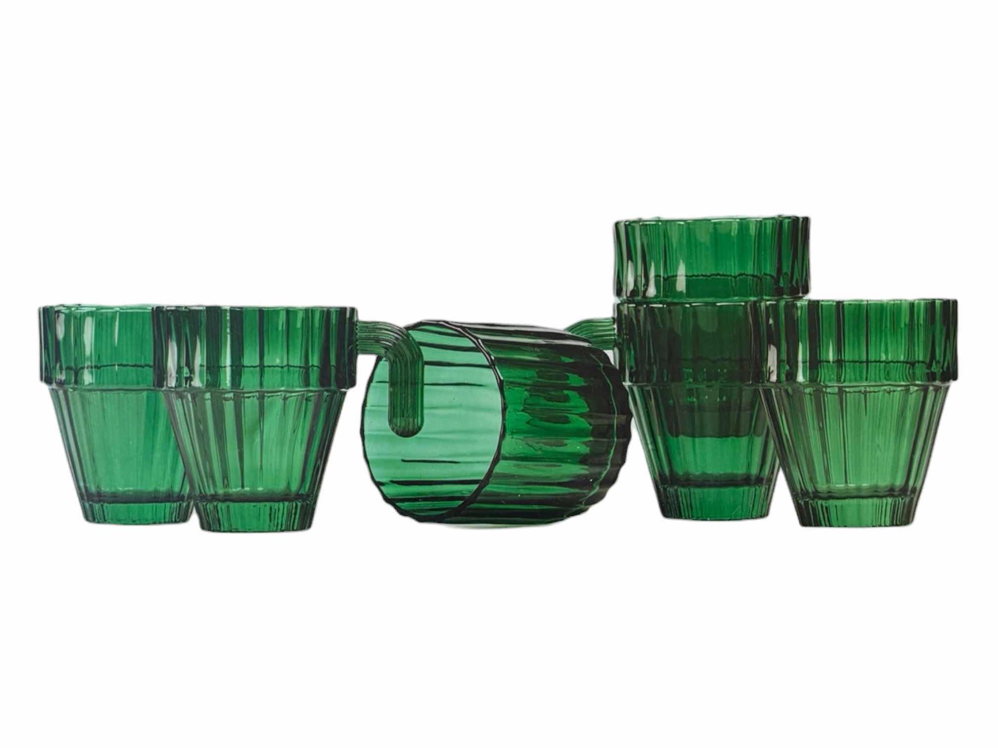 Photo 1 of NIB DOIY 6PC SAGUARO GREEN CACTUS GLASSES $100