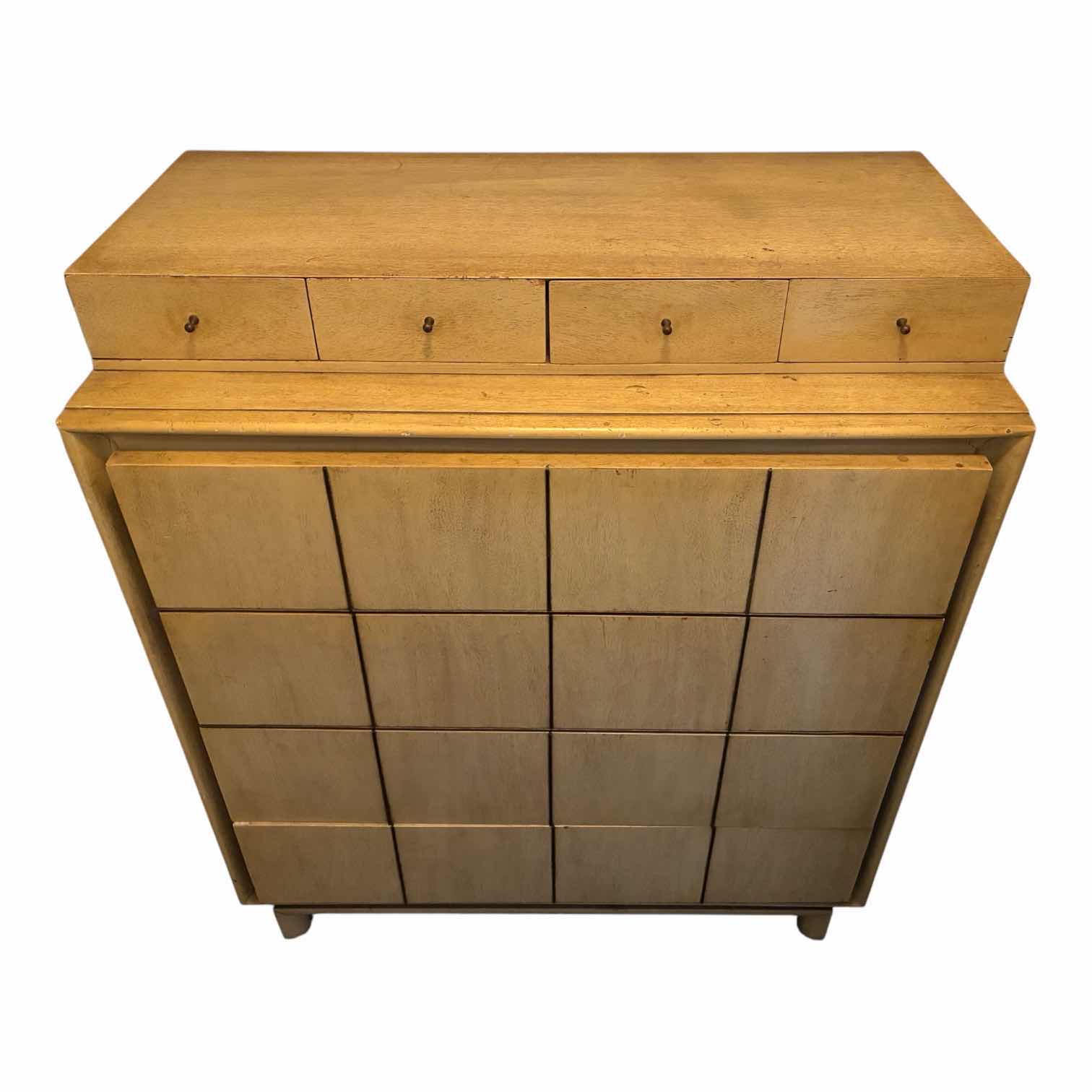 View 4 of ALVIN ANTHONY FURNITURE NATURAL WOOD 8-DRAWER WARDROBE CHEST 40“ X 21“ H46.5“