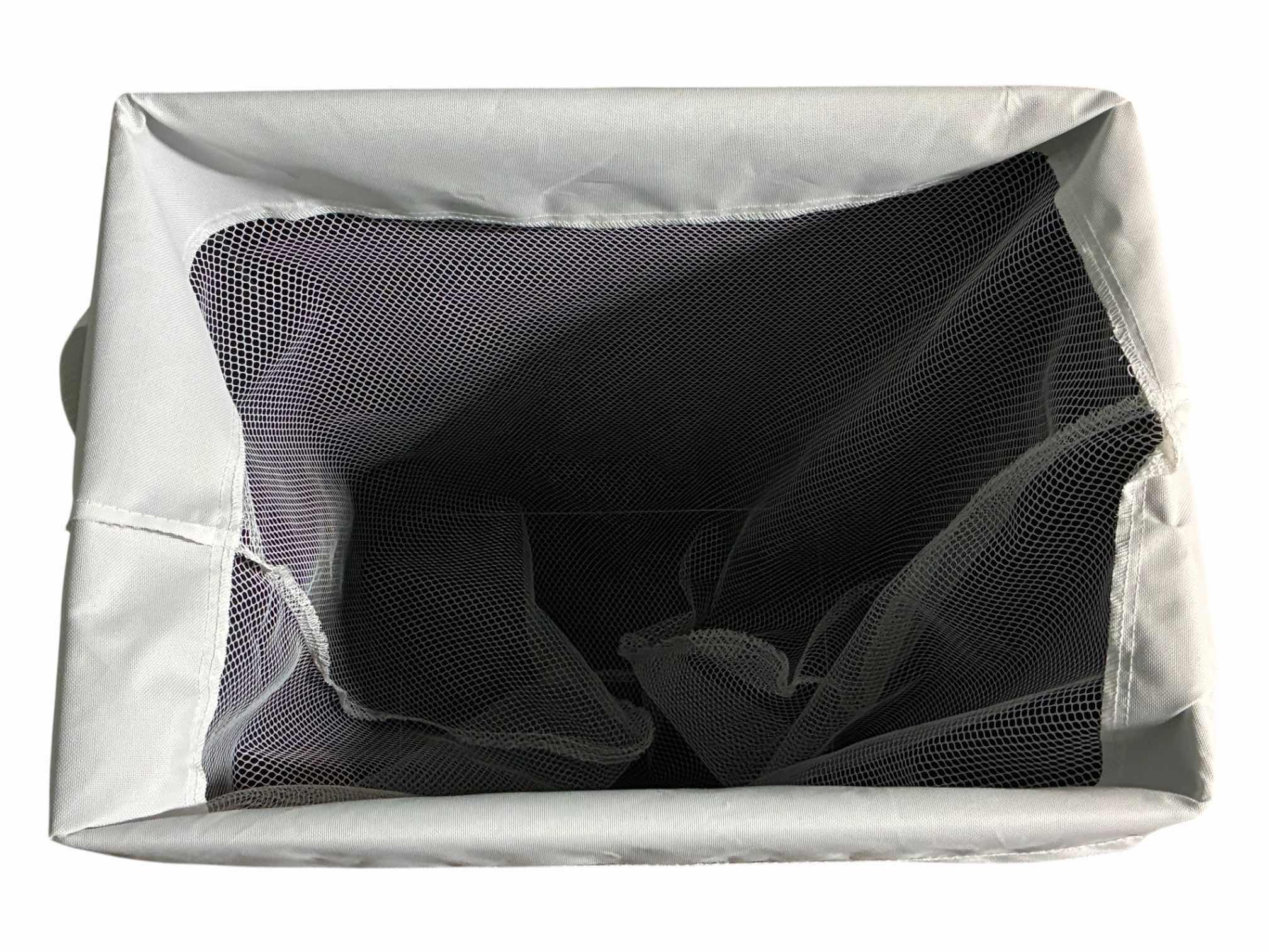 Photo 1 of BLACK NYLON CLOTHES BIN W LAUNDRY BAG