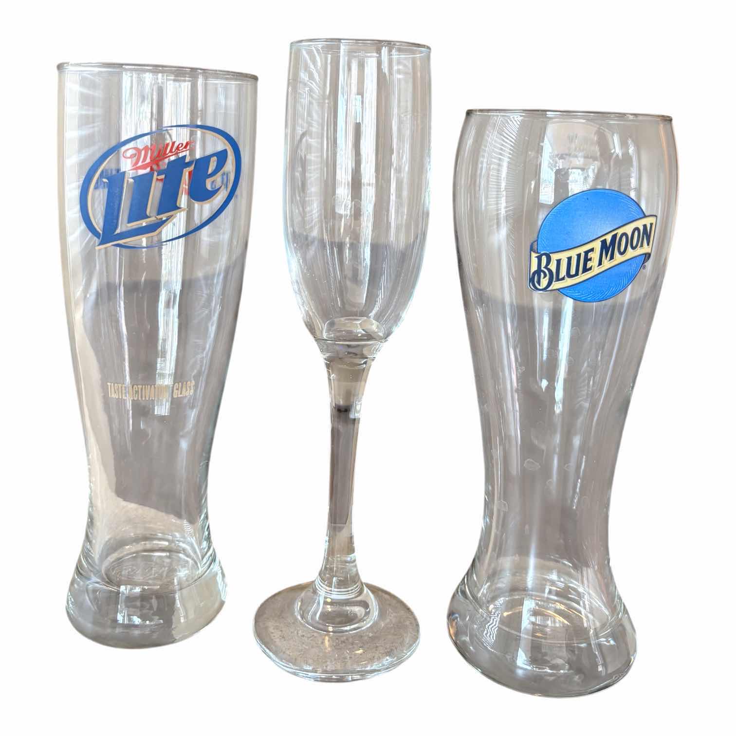 Photo 1 of STELLA ARTOIS, BLUE MOON & OTHER GLASSWARE (14)