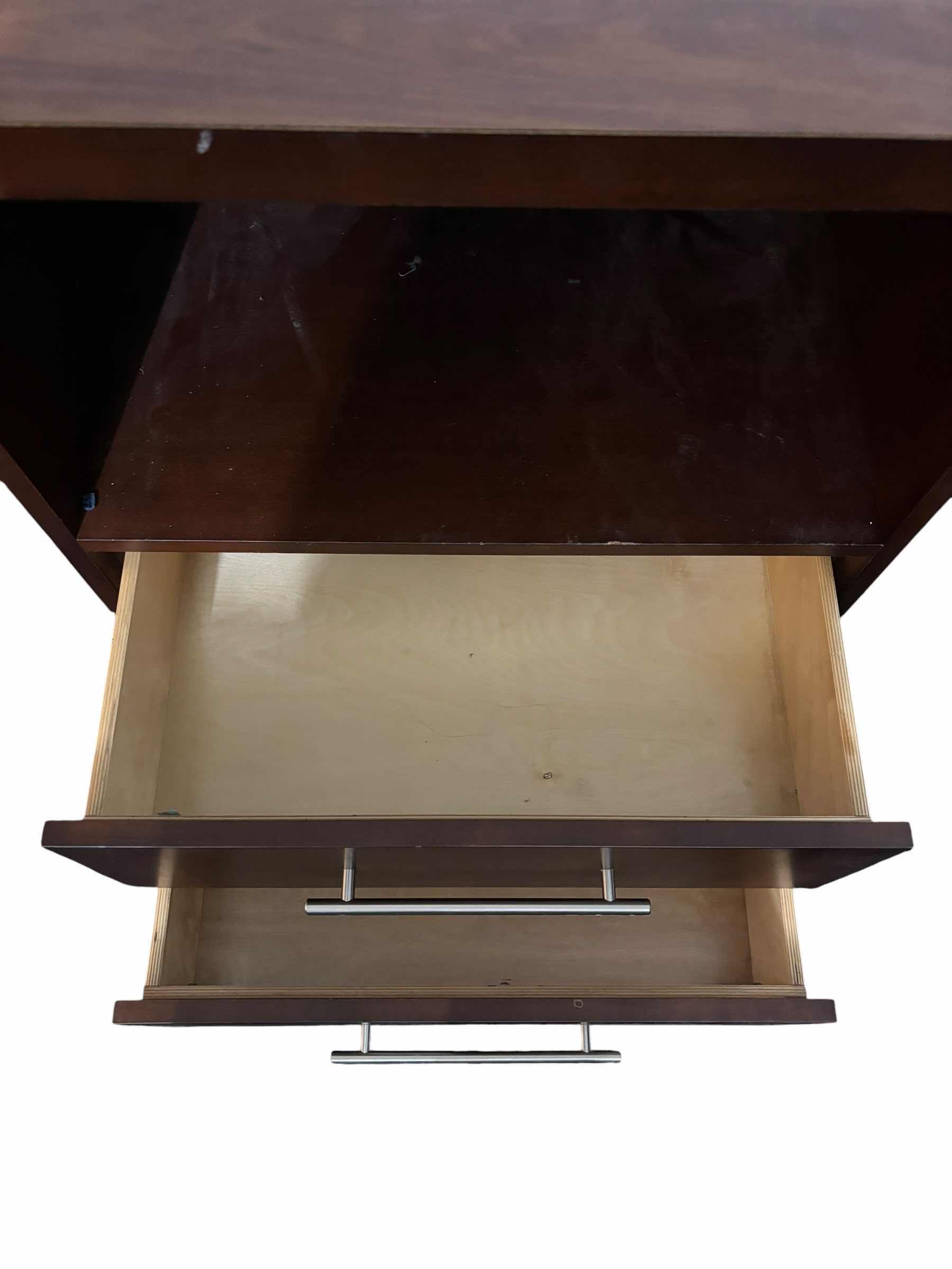 Photo 1 of COMMERCIAL GRADE KITCHEN CABINET WITH DEDICATED OPENING FOR MINI FRIDGE & 2 DRAWERS 48”L X 24” W X H31”
