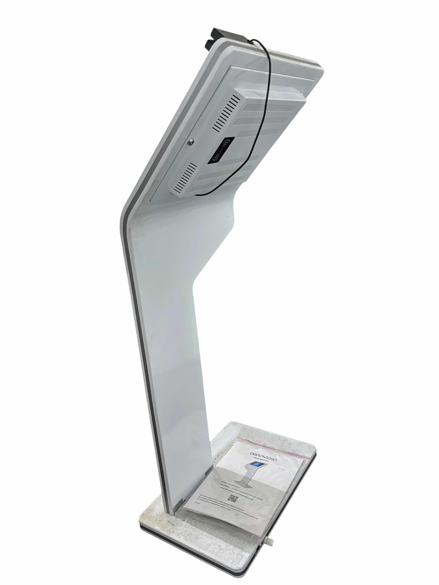 Photo 1 of DISPLAYS2GO 15” TOUCH SCREEN DIGITAL KIOSK WITH MANUAL & REMOTE