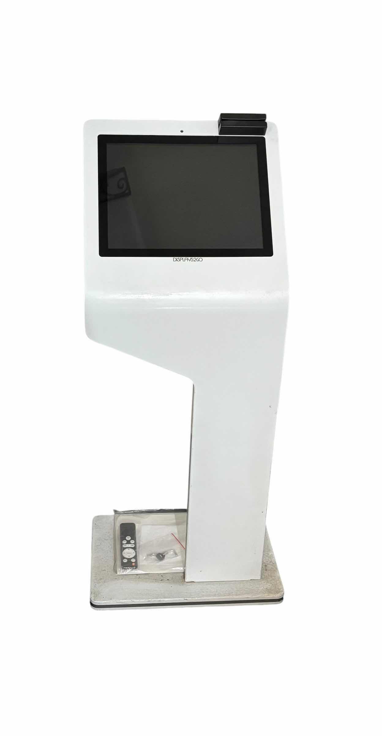 Photo 1 of DISPLAYS2GO 15” TOUCH SCREEN DIGITAL KIOSK WITH MANUAL & REMOTE