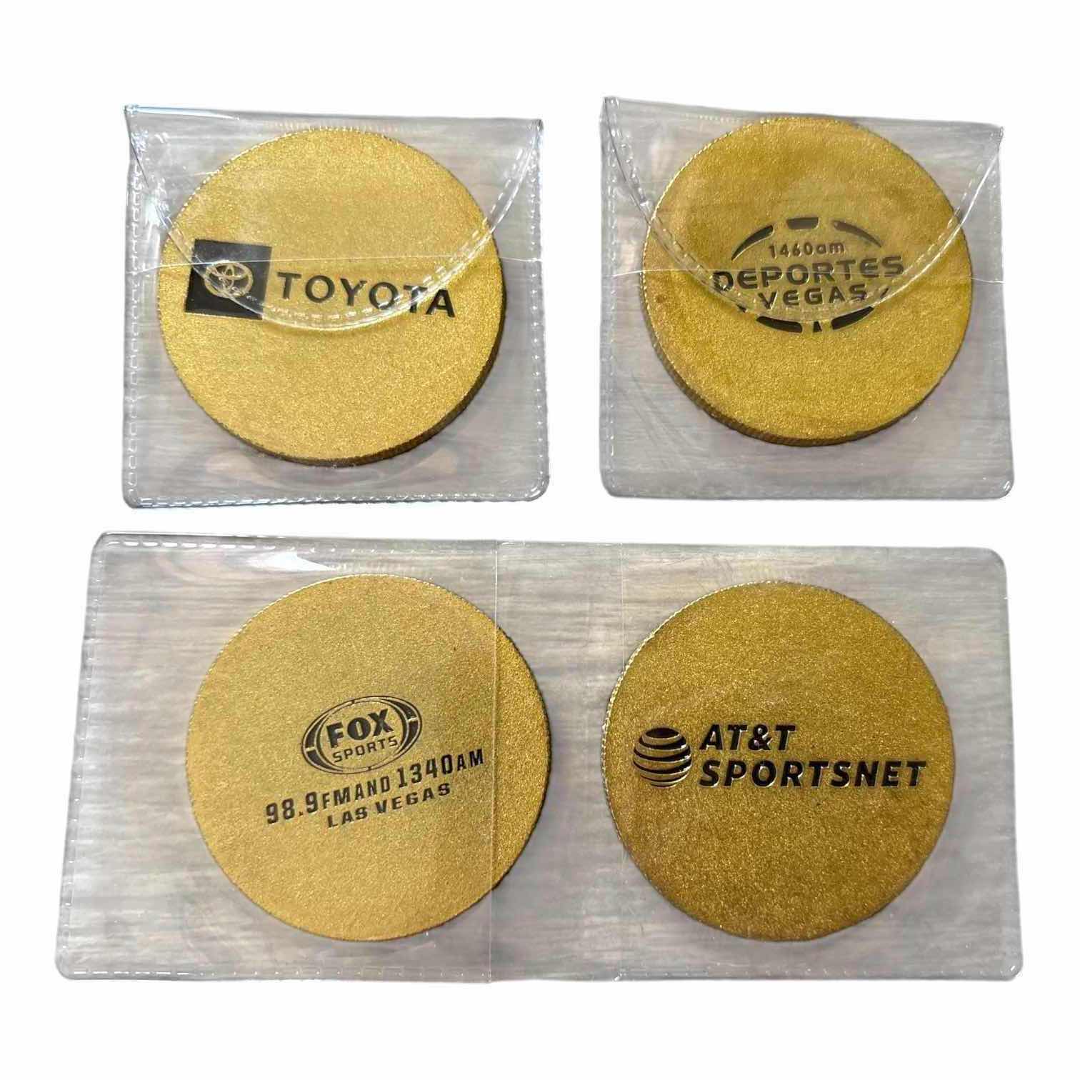 Photo 1 of (5)PCS GOLDEN KNIGHTS COIN AND PIN