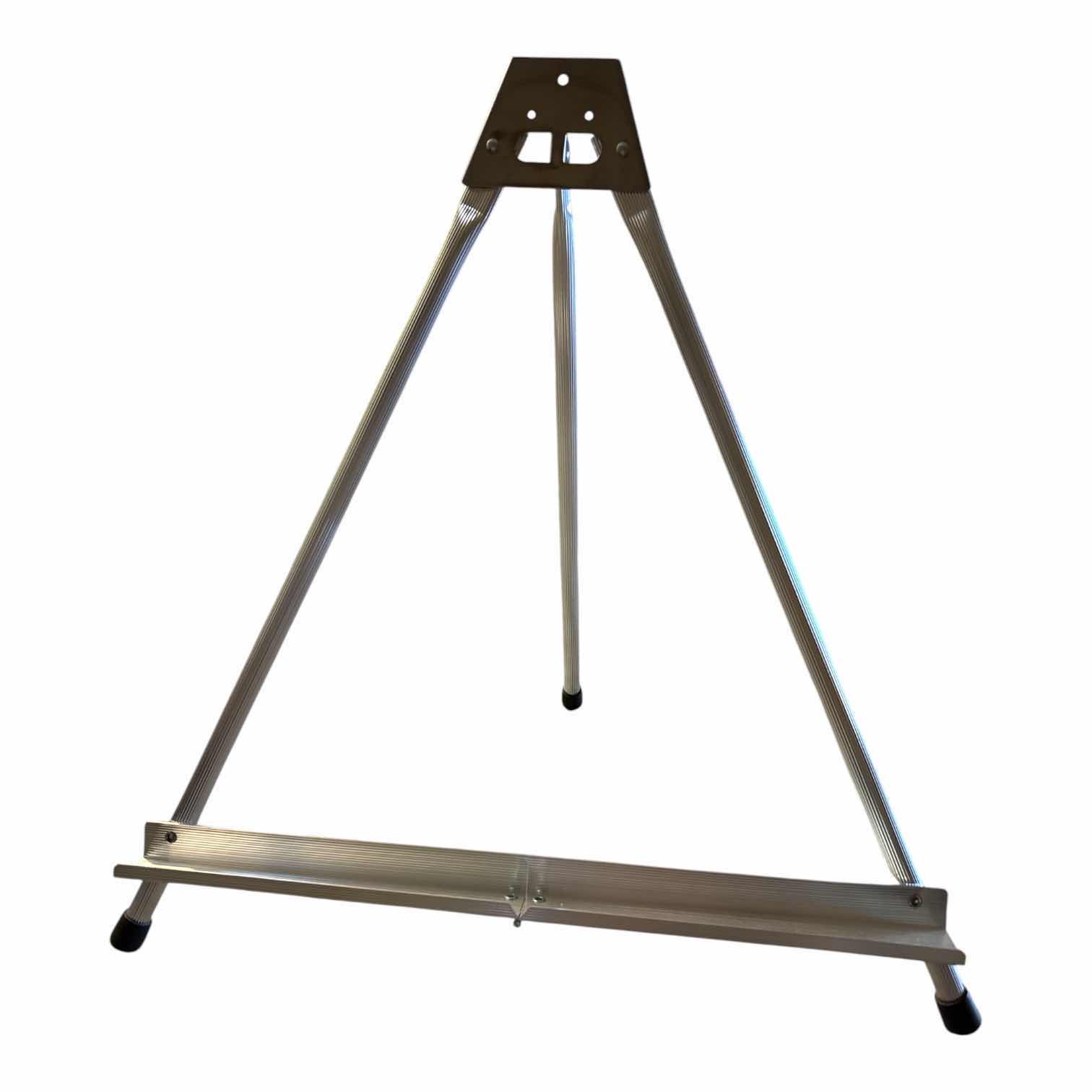 Photo 1 of (3)PCS METAL FOLDABLE EASELS TALLEST H16.5”