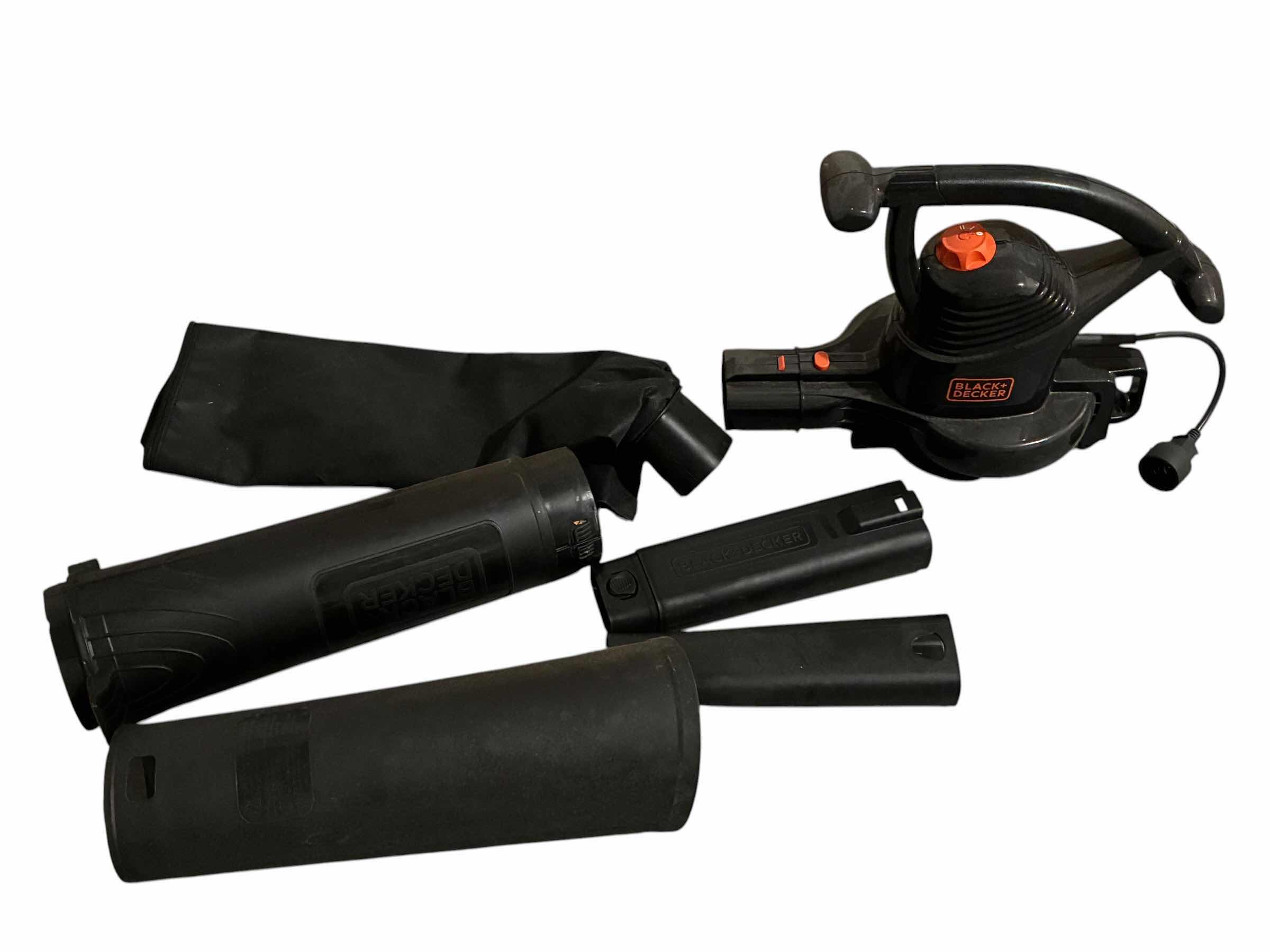 Photo 1 of BLACK & DECKER ELECTRIC BLOWER W ATTACHMENTS