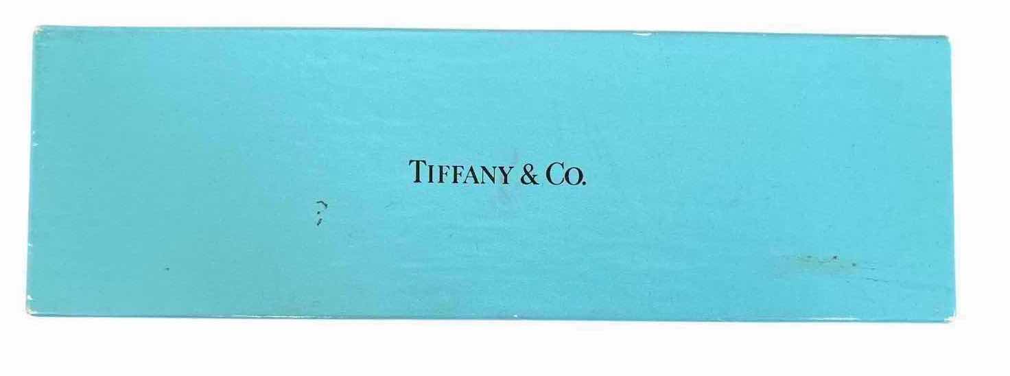 Photo 1 of TIFFANY & CO. SILVER & GOLD-TONE T CLIP BALLPOINT PEN W/TIFFANY & CO. INSCRIPTION L5”