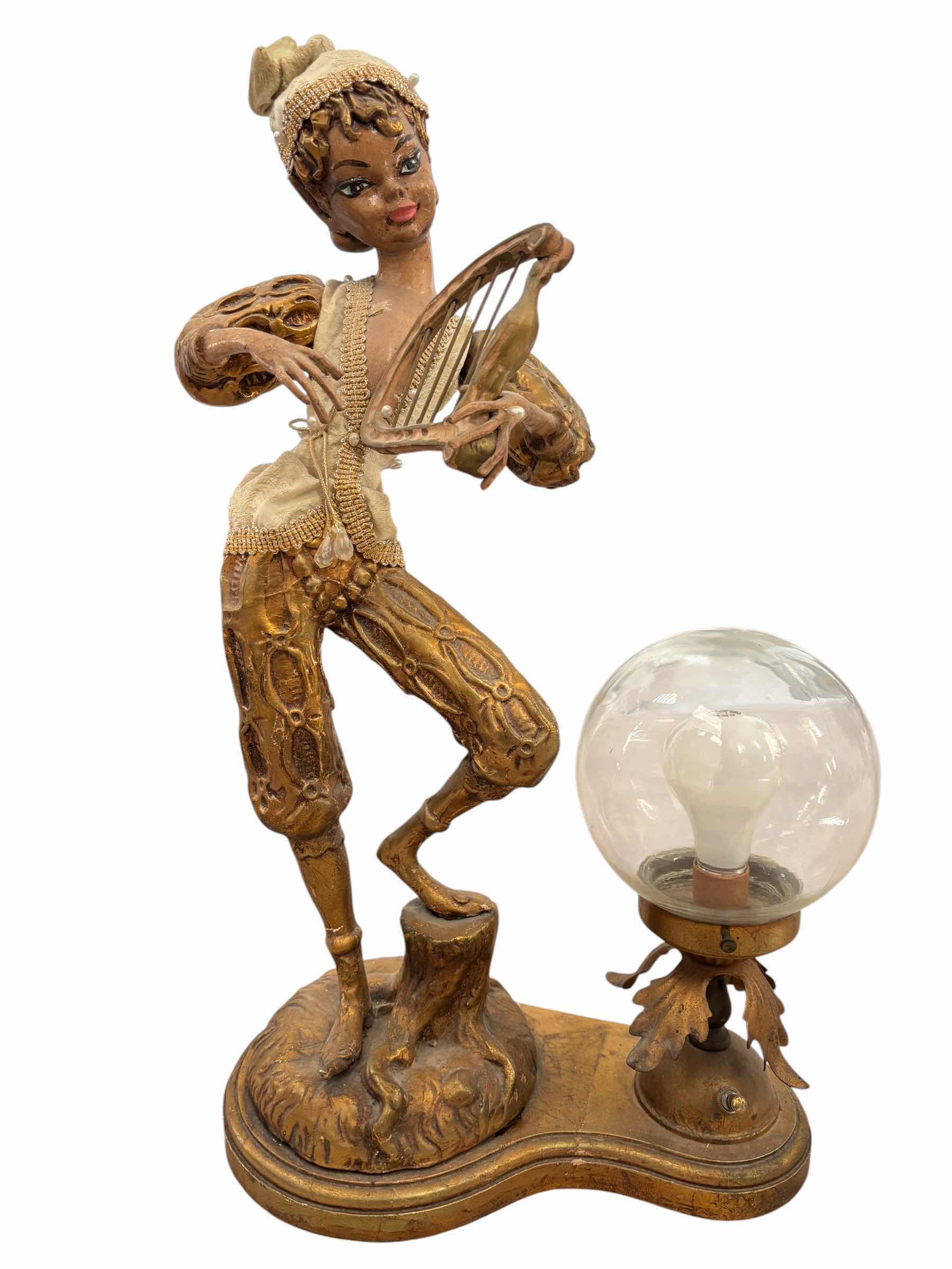 Photo 1 of VINTAGE 1960S HOLLYWOOD REGENCY LAMP H23”