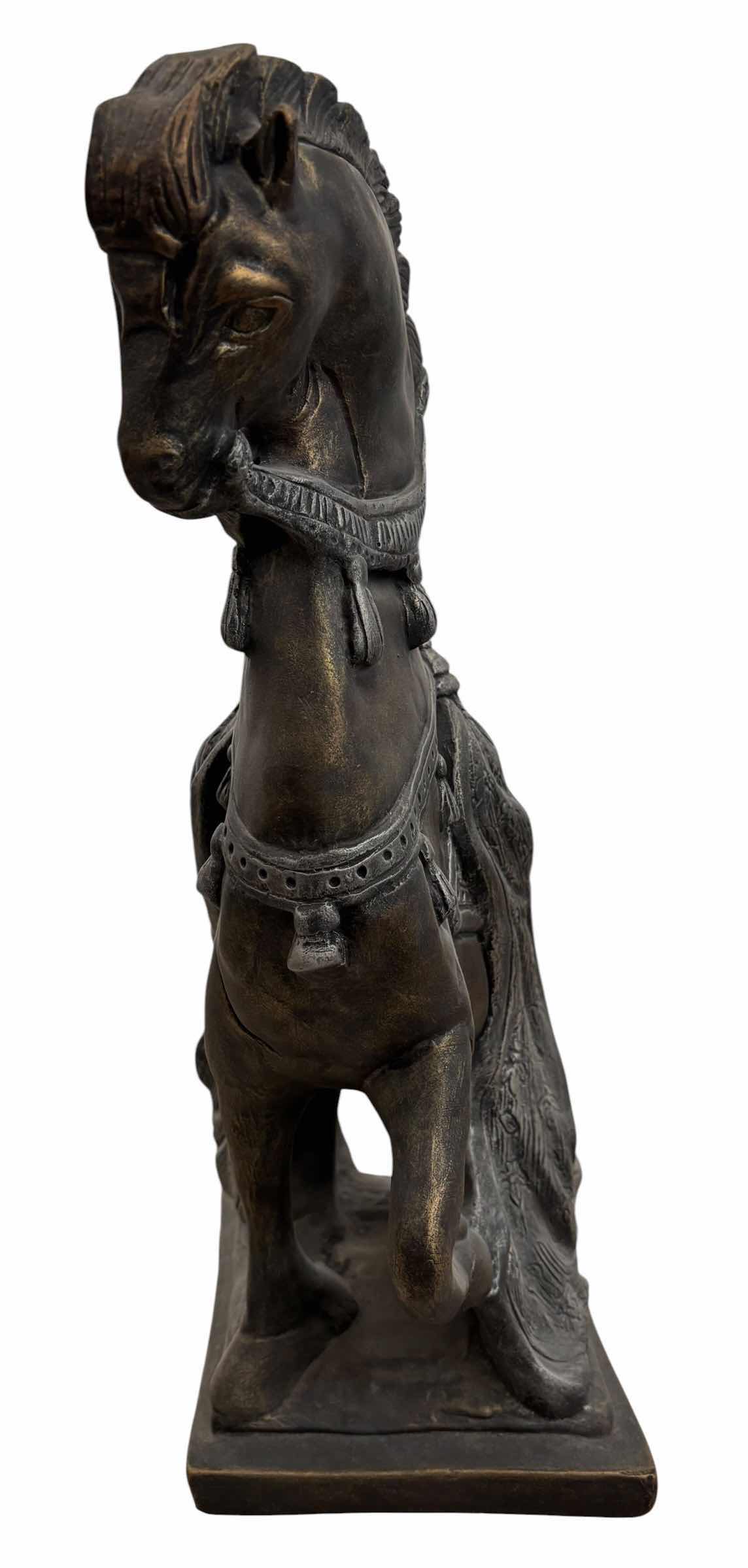 Photo 1 of PLASTER HORSE SCULPTURE H22” $220