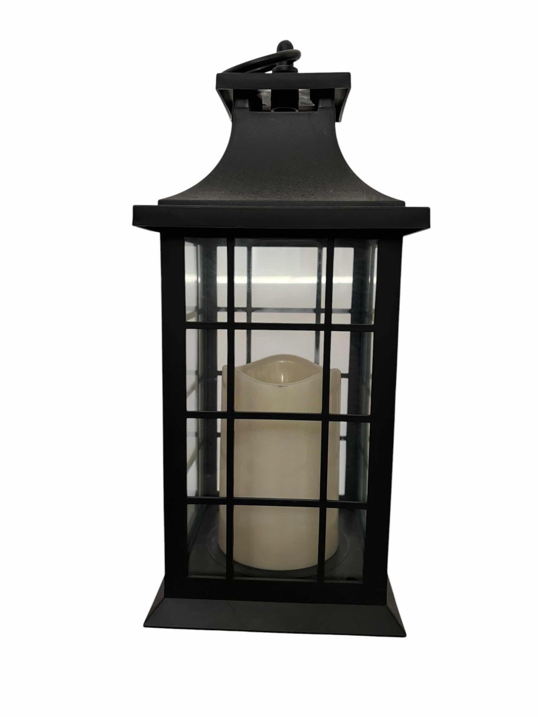 Photo 1 of BATTERY OPERATED LANTERNS (2) H12”