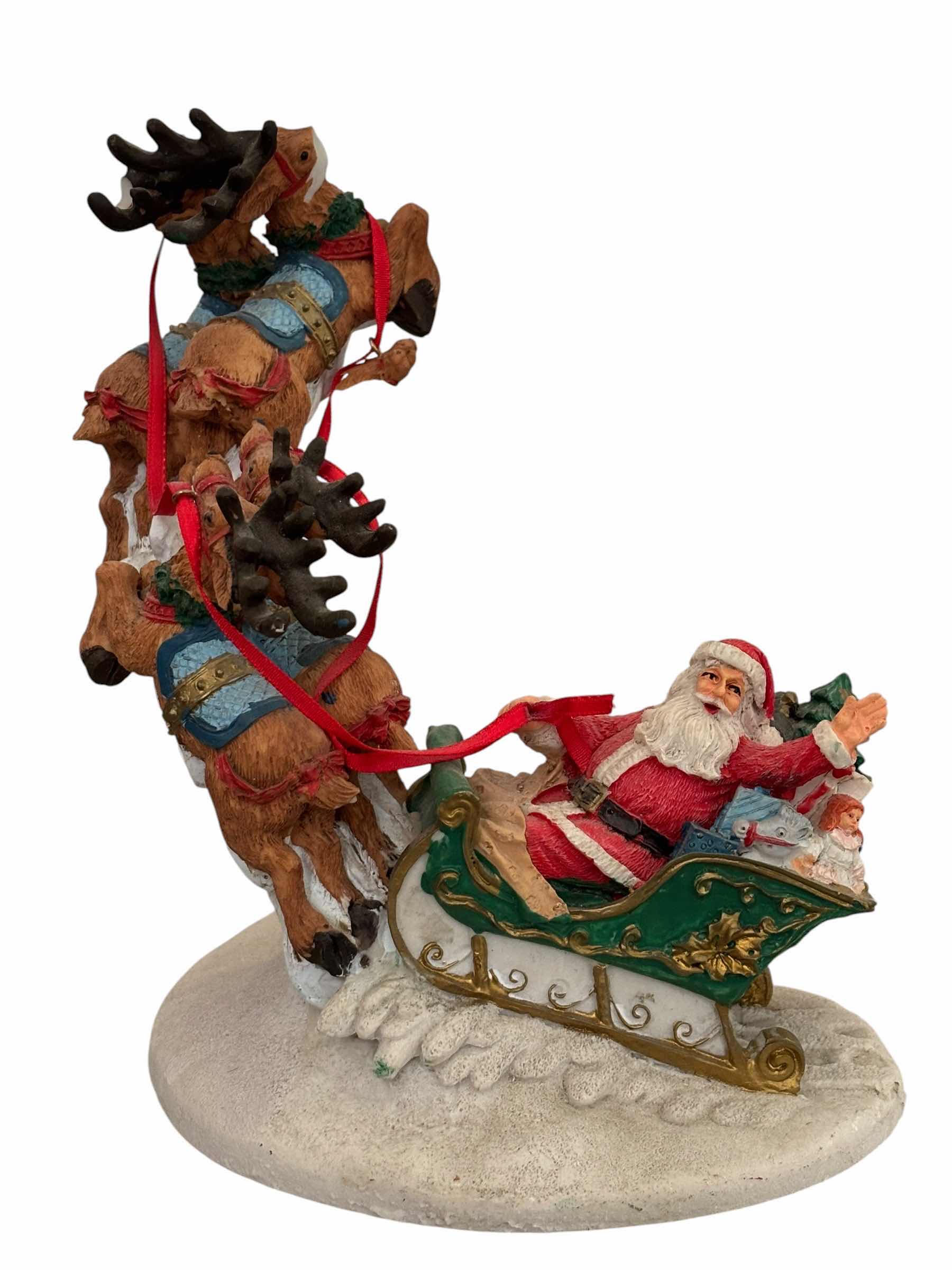 Photo 1 of COLLECTIBLE CHRISTMAS THEMED FIGURINES (2) H8” $60