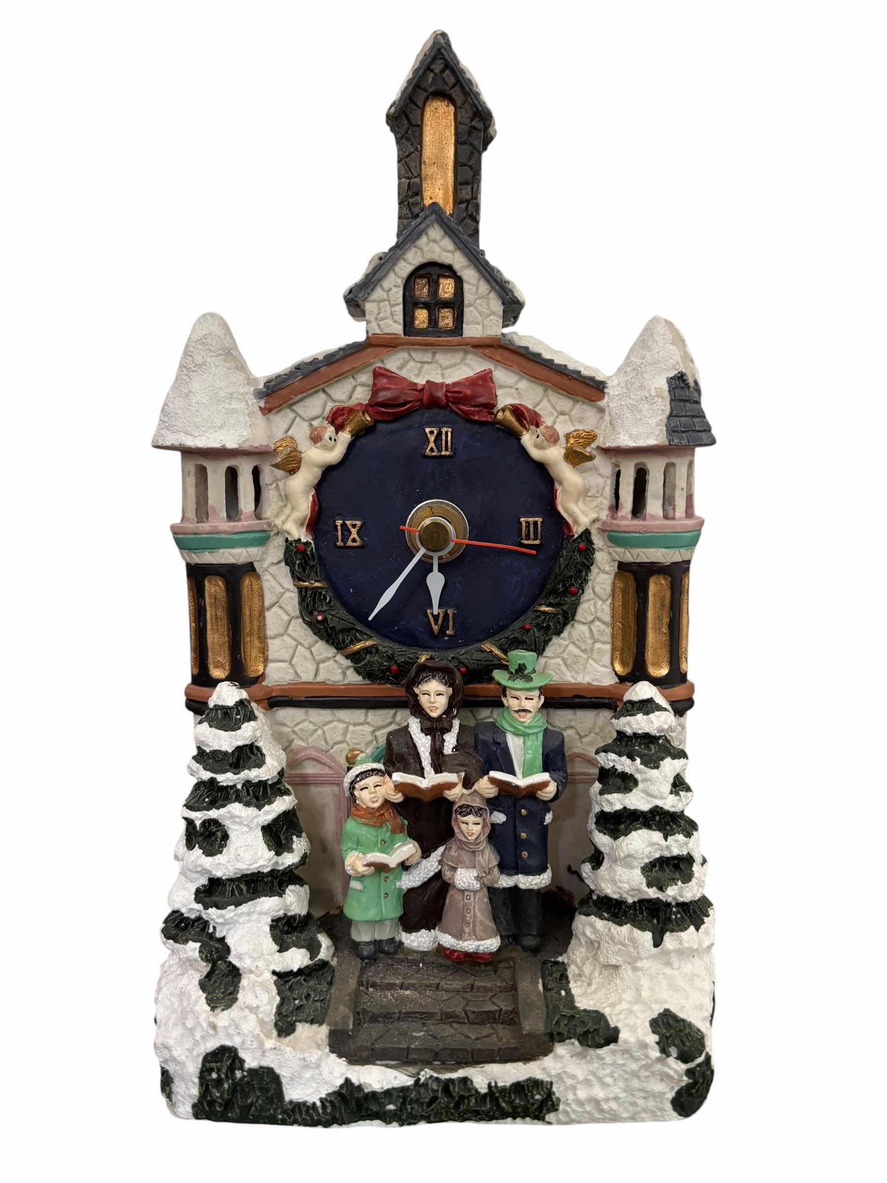 Photo 1 of COLLECTIBLE CHRISTMAS THEMED FIGURINES (2) H8” $60