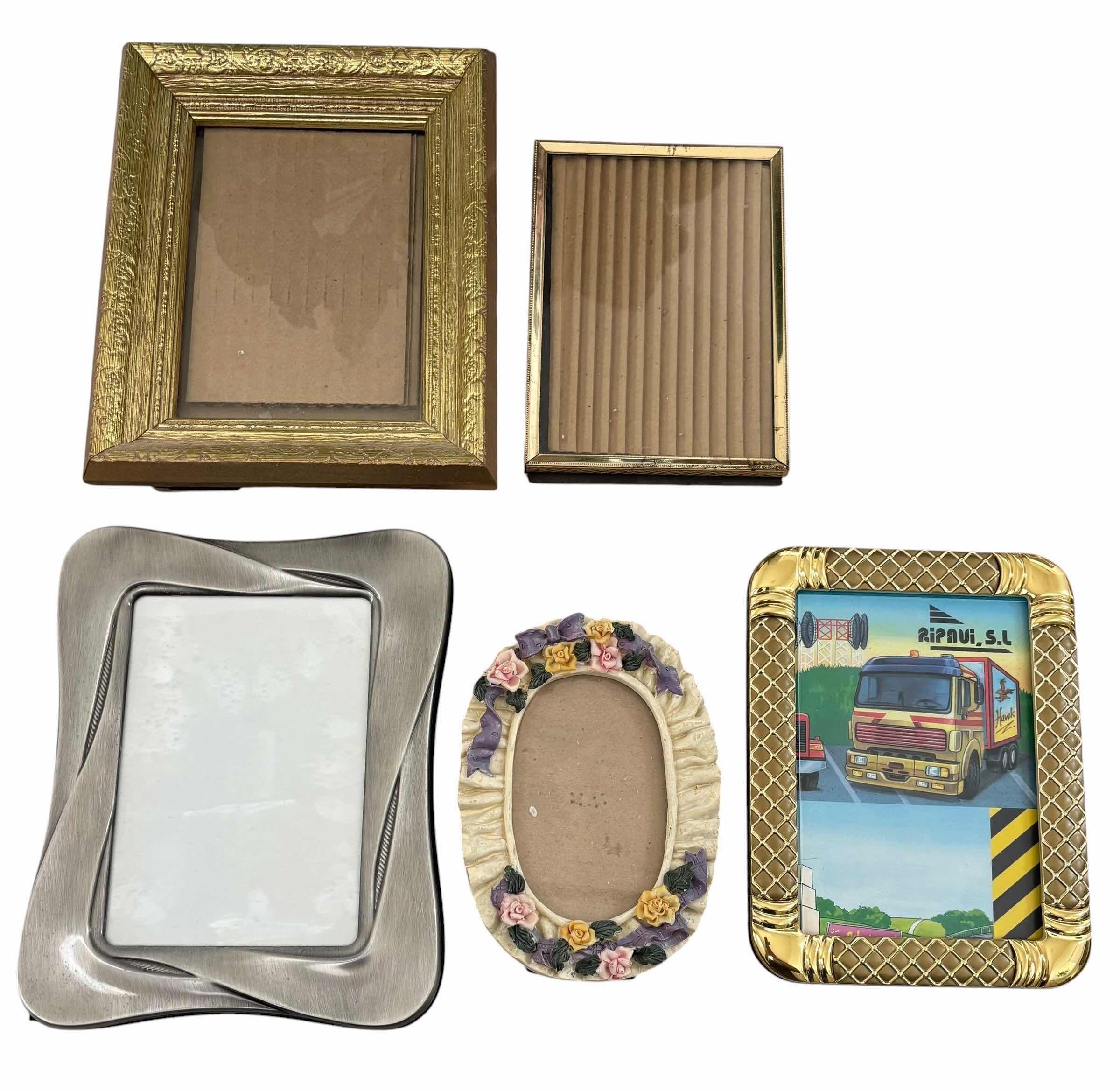 Photo 1 of COLLECTION OF PICTURE FRAMES: 3” X 3” - 5” X 7”