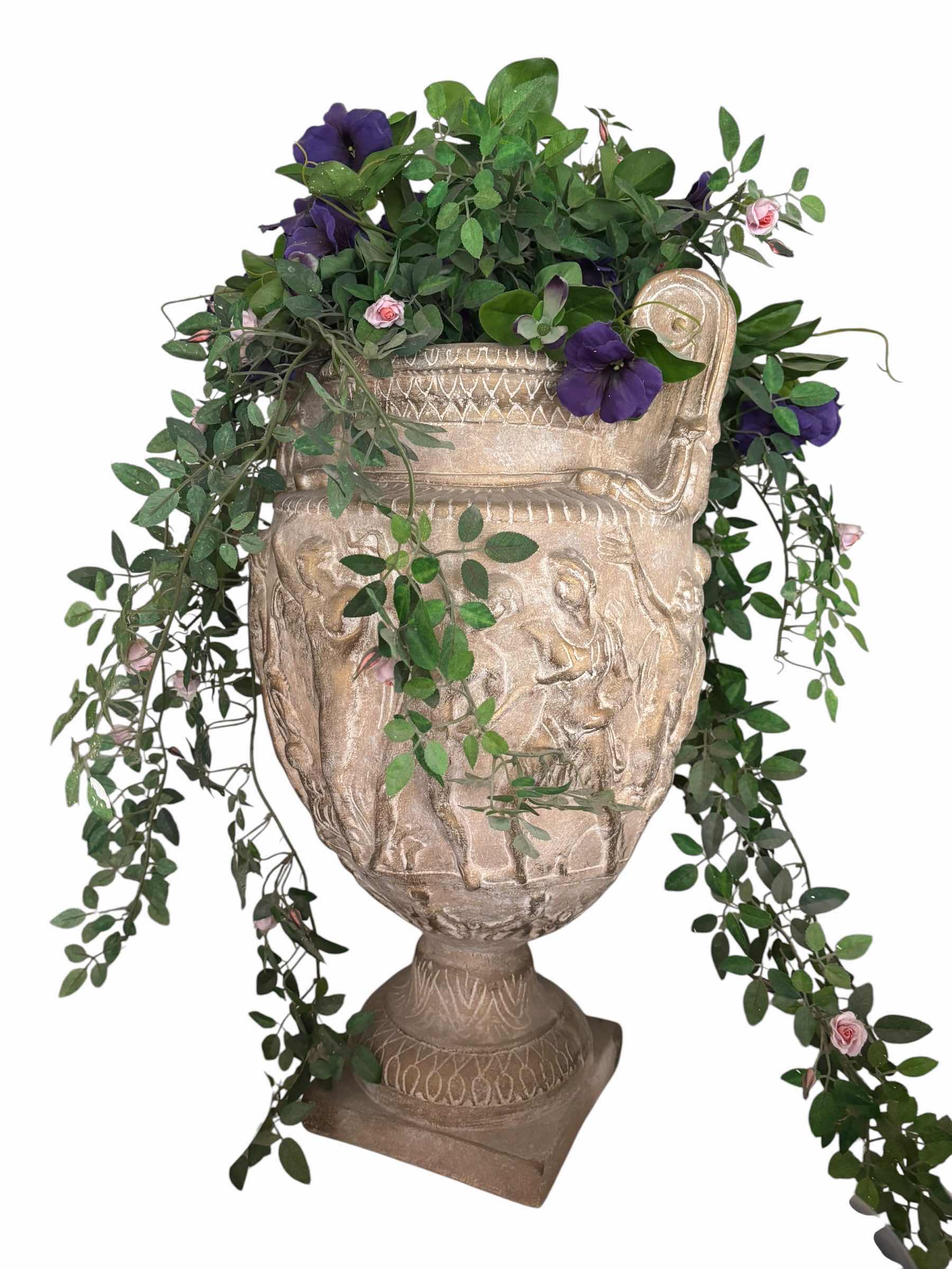 Photo 1 of ARTIFICIAL PLANT IN DECORATIVE VASE H25”