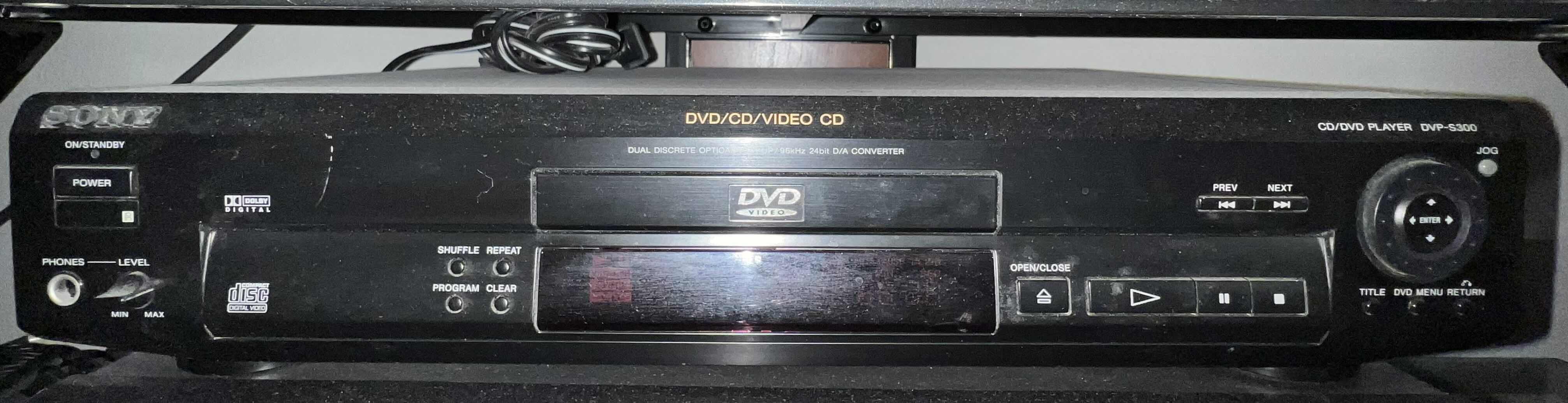 Photo 1 of SONY DVD AND CD PLAYER