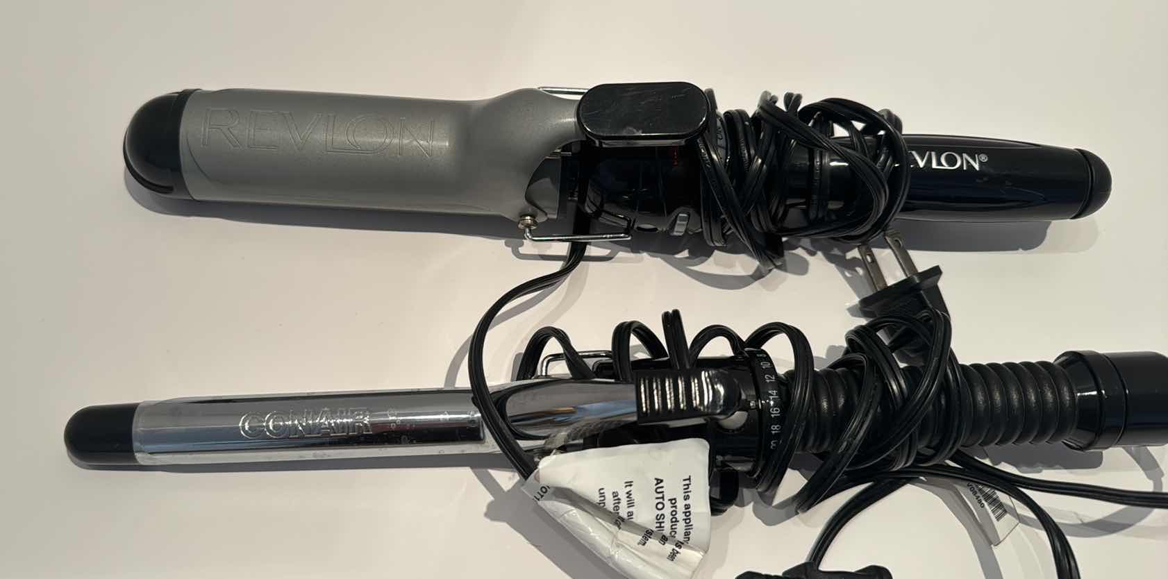 Photo 2 of PAIR OF CURLING IRONS
REVLON & CONAIR