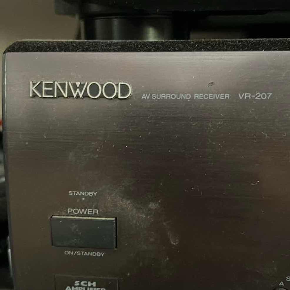 Photo 1 of KENWOOD AV SURROUND RECEIVER VR-207.