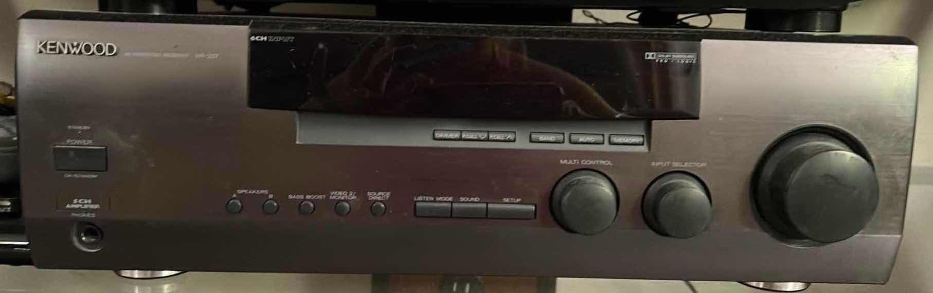 Photo 2 of KENWOOD AV SURROUND RECEIVER VR-207.