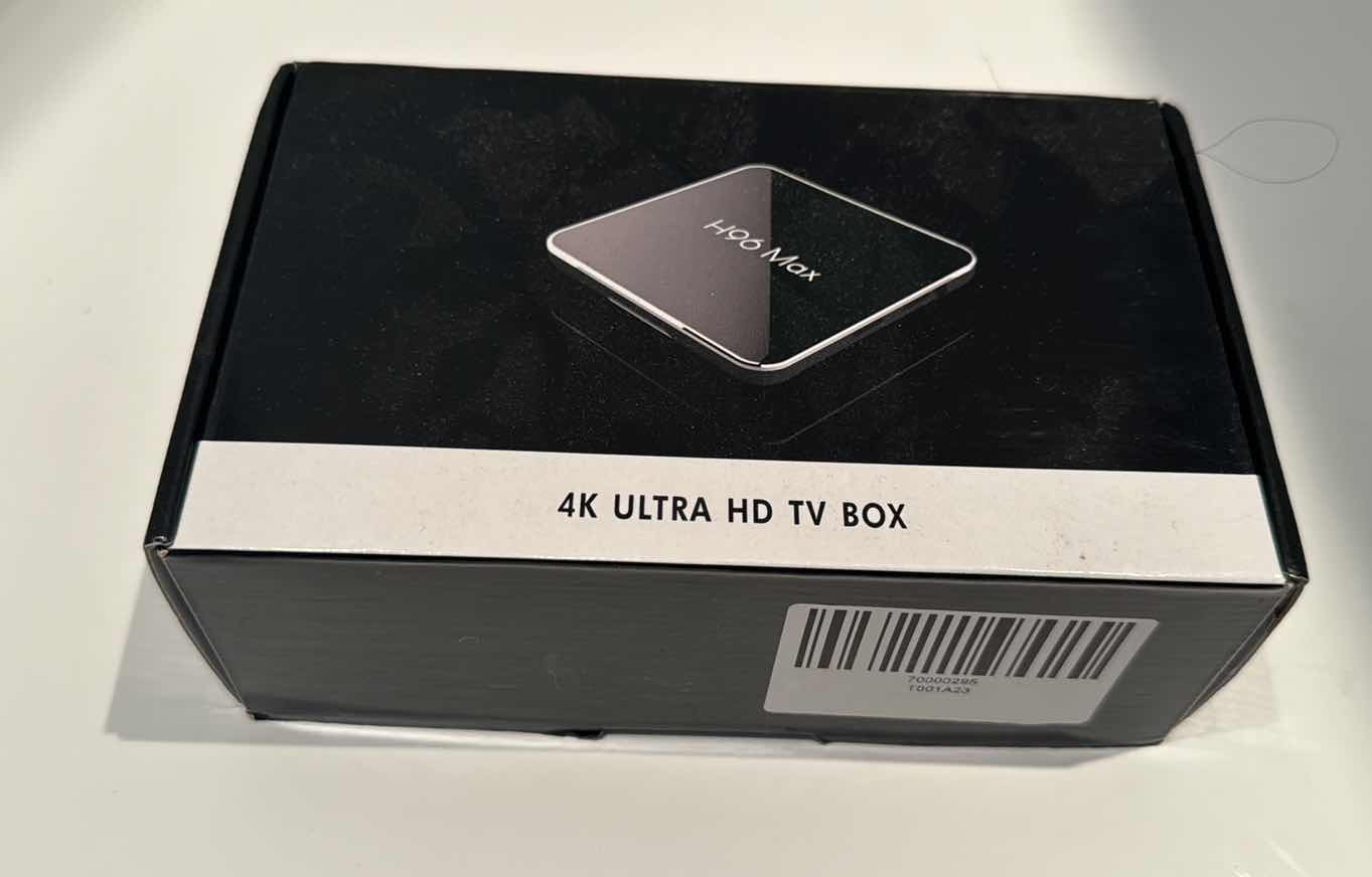 Photo 1 of H96 MAX 4K ULTRA HD TV BOX