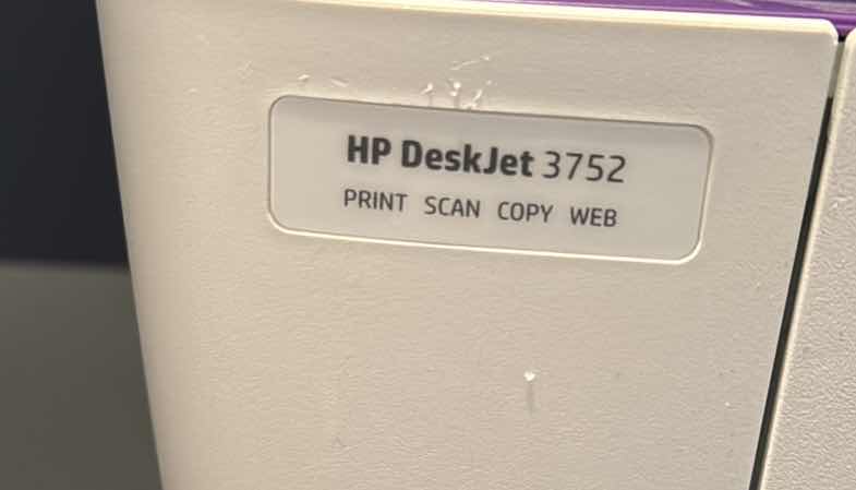 Photo 2 of HP DESKJET 3752