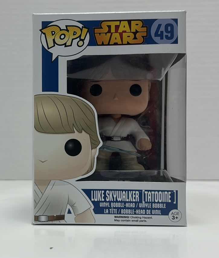 Photo 1 of NIB POP STAR WARS LUKE SKYWALKER BOBBLE HEAD