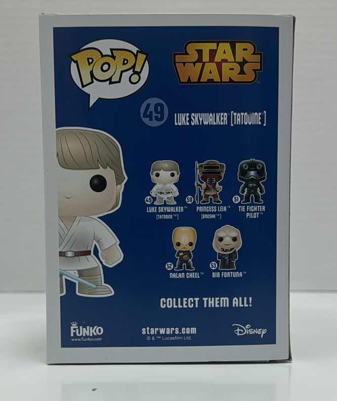 Photo 3 of NIB POP STAR WARS LUKE SKYWALKER BOBBLE HEAD