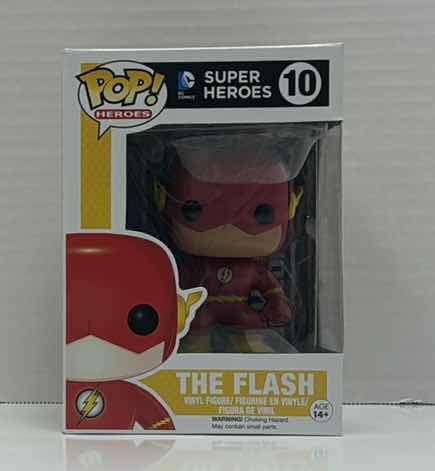 Photo 1 of NIB POP HEROES THE FLASH BOBBLE HEAD