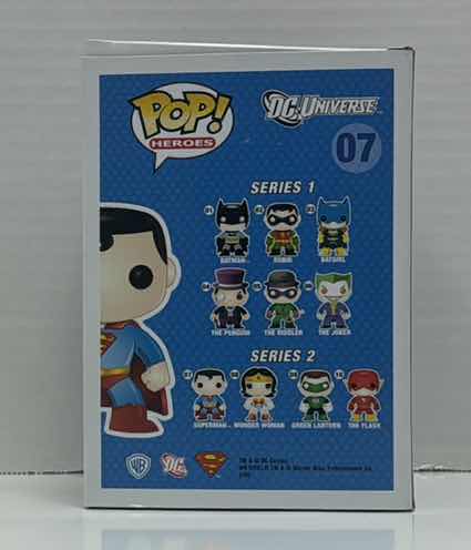 Photo 2 of NIB POP HEROES SUPERMAN BOBBLE HEAD