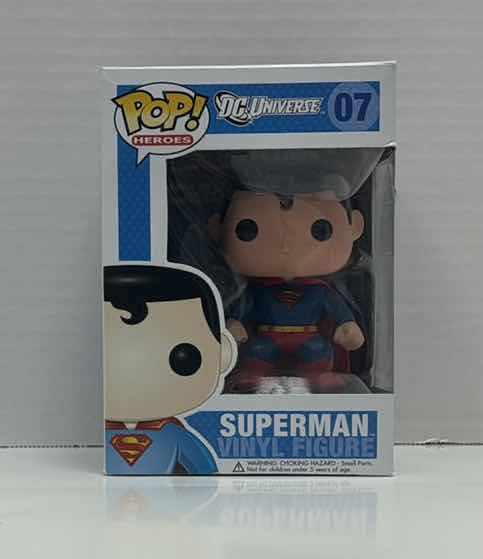 Photo 1 of NIB POP HEROES SUPERMAN BOBBLE HEAD