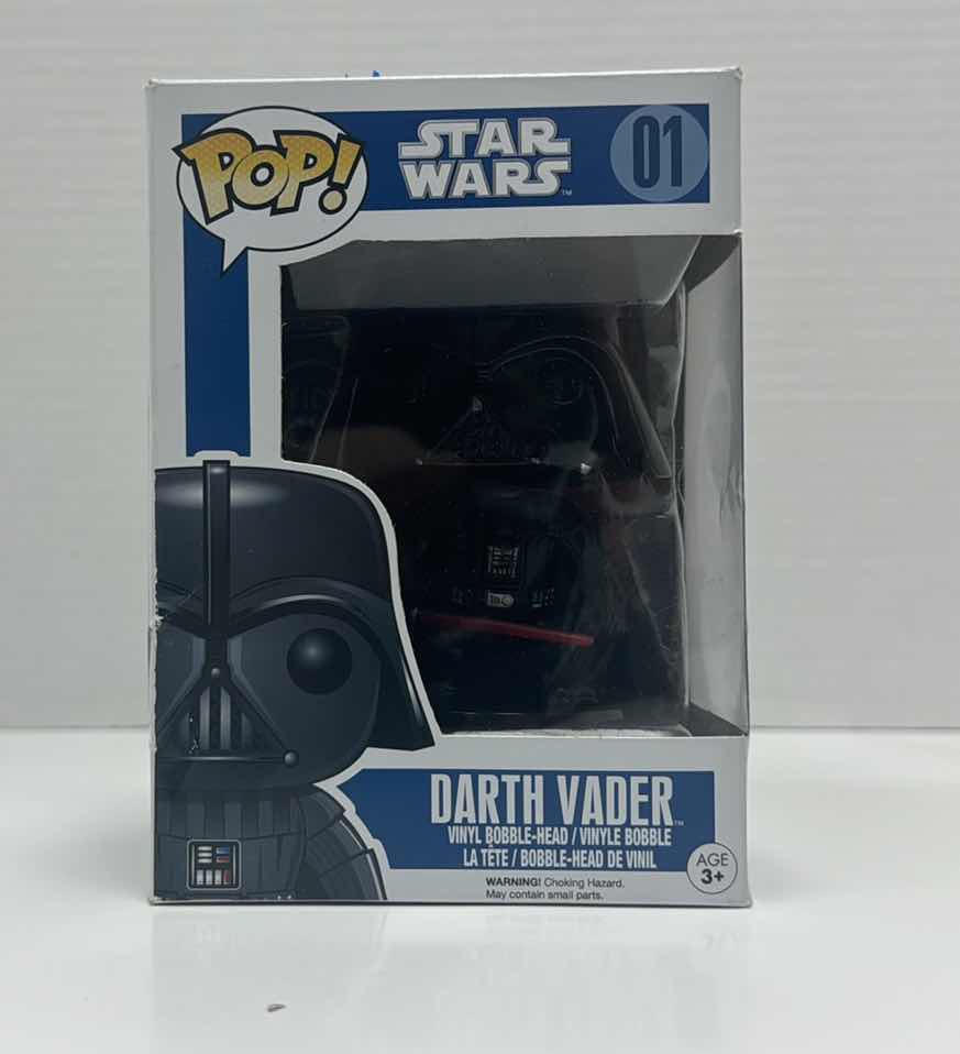 Photo 1 of NIB POP STAR WARS DARTH VADER BOBBLE HEAD