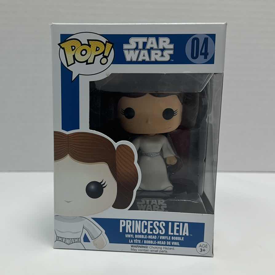 Photo 1 of NIB POP STAR WARS PRINCESS LEIA BOBBLE HEAD