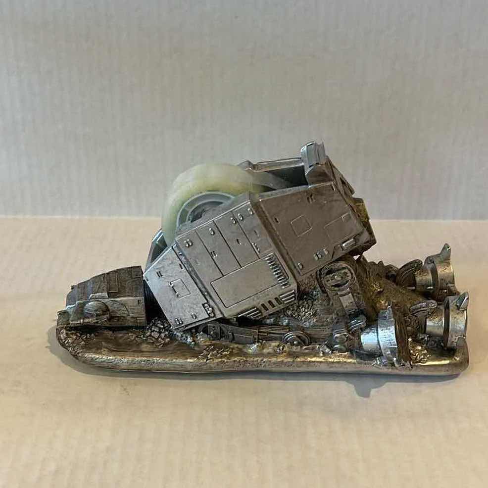 Photo 2 of HALLMARK SILVER “STAR WARS” TAPE DISPENSER. H5”