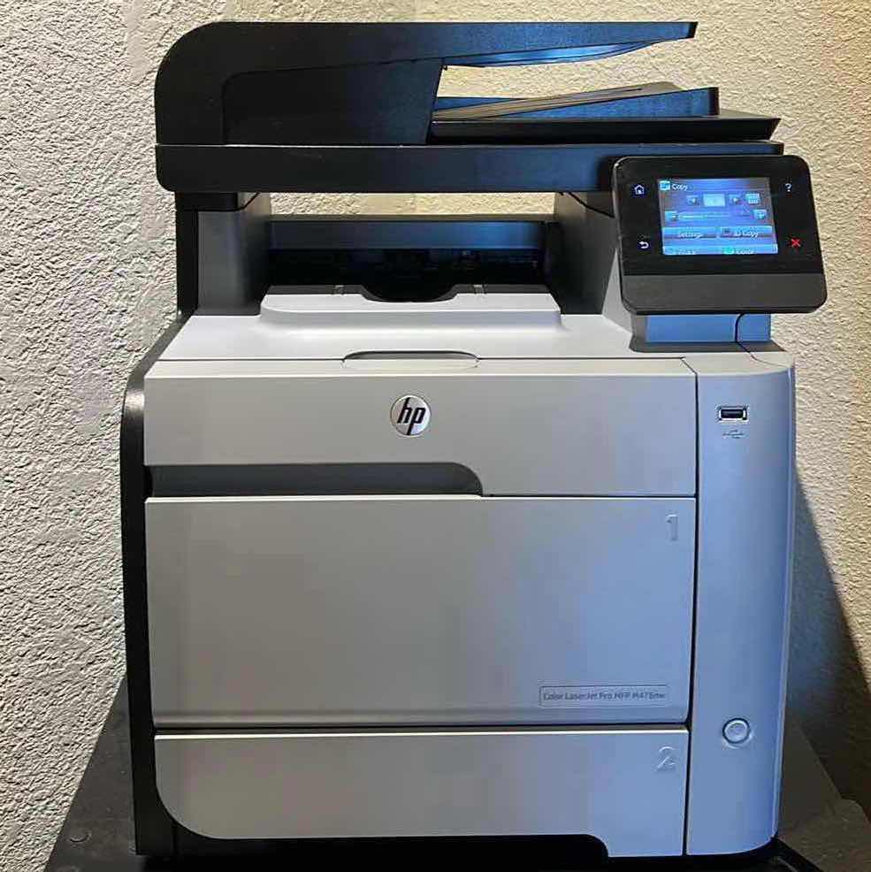 Photo 1 of HP COLOR LASER JET PRO MFP M476nw. PRINTER/COPIER/SCANNER