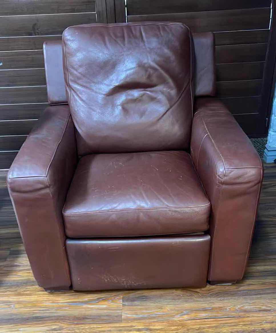 Photo 1 of BROWN CARSON RECLINER BY AMERICAN LEATHER