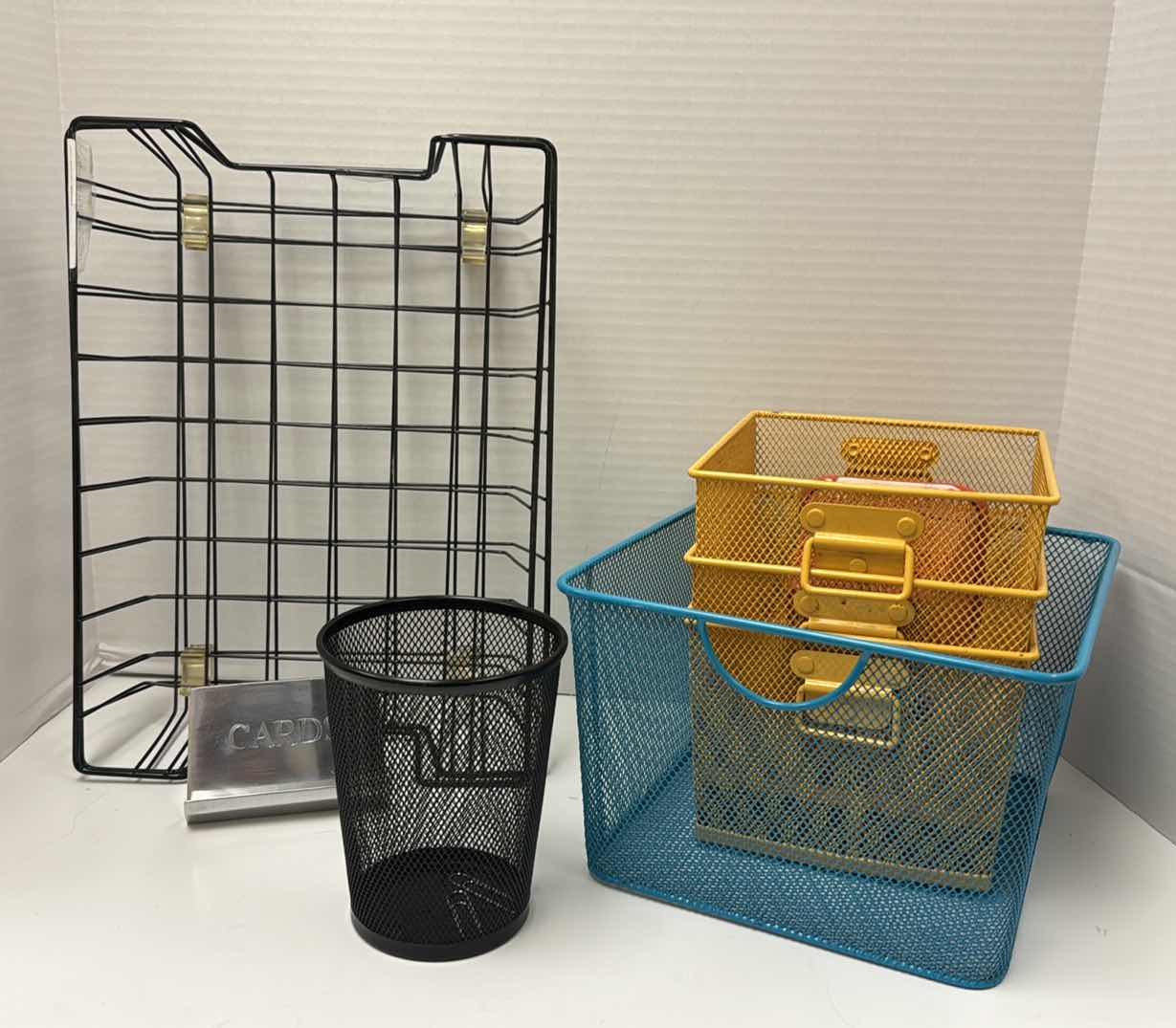 Photo 1 of METAL OFFICE ORGANIZERS